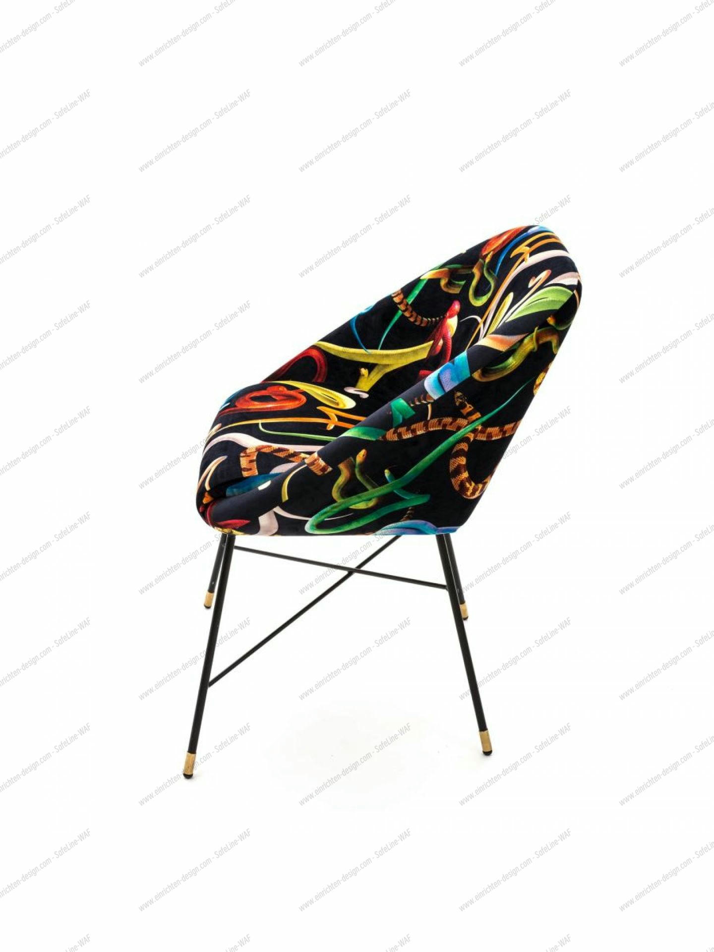 Toiletpaper Padded Chair Snakes Seletti Toiletpaper Padded Chair Snakes Seletti