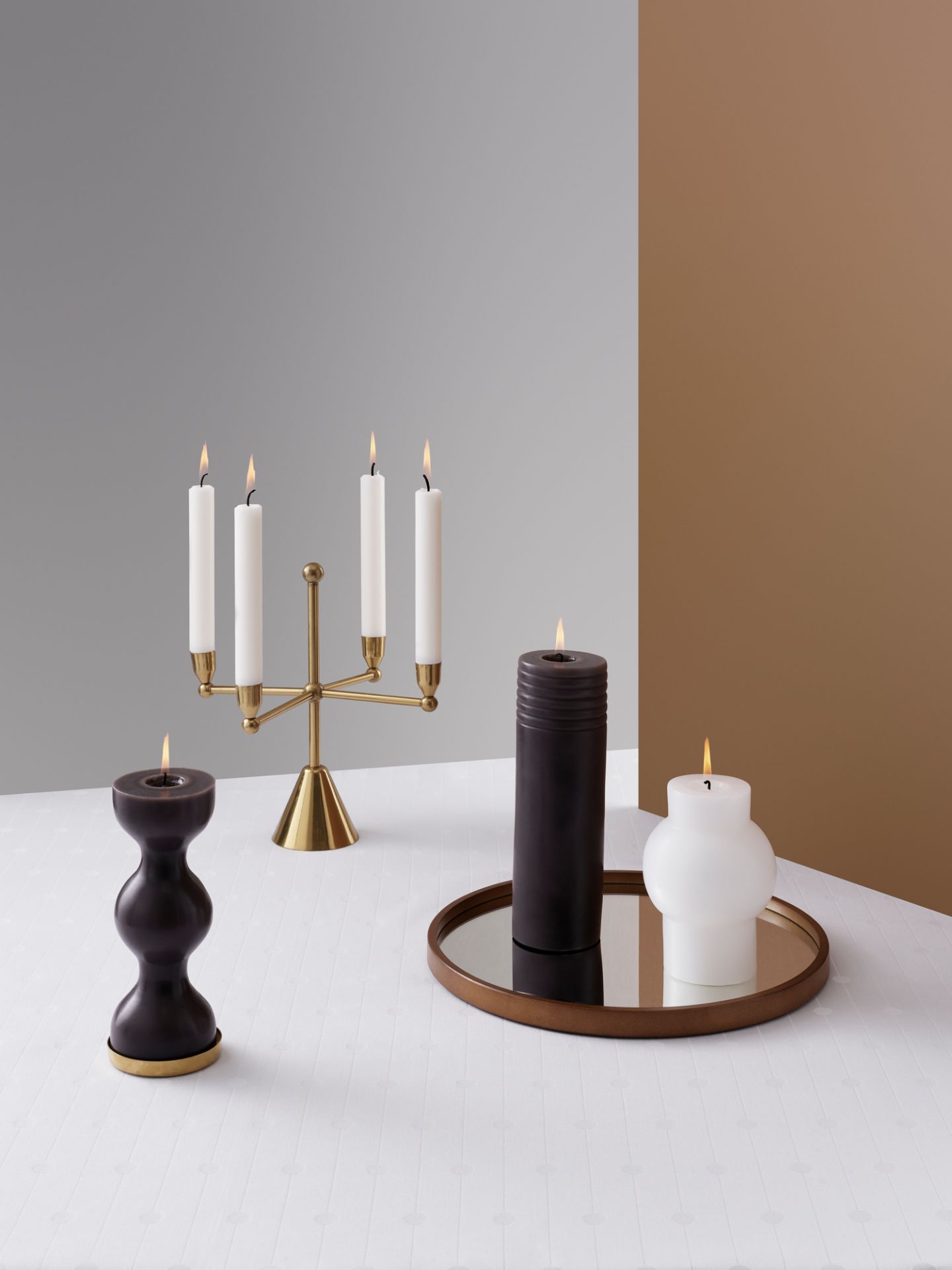 Pirouette Candle Holder 4 Tivoli by Normann Copenhagen SINGLE PIECES