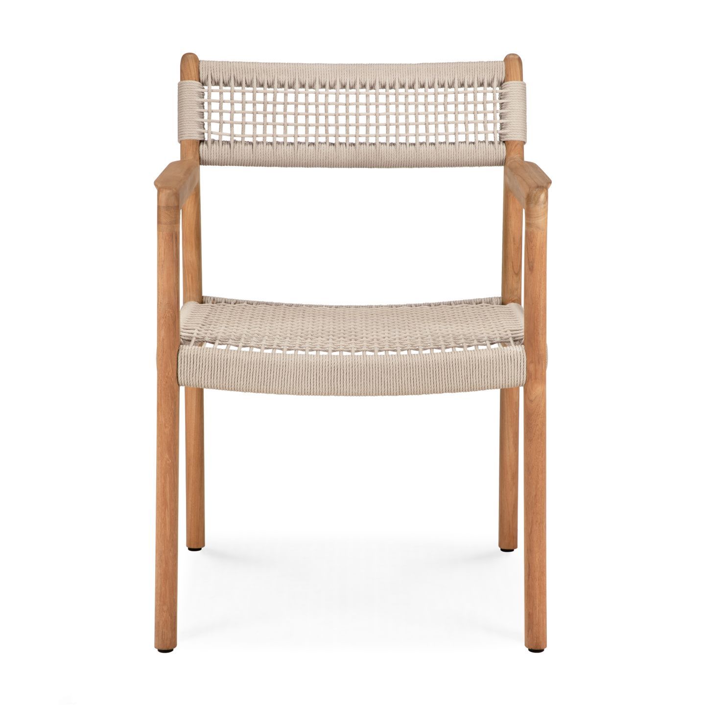 Jack Woven Outdoor Chair Teak Ethnicraft