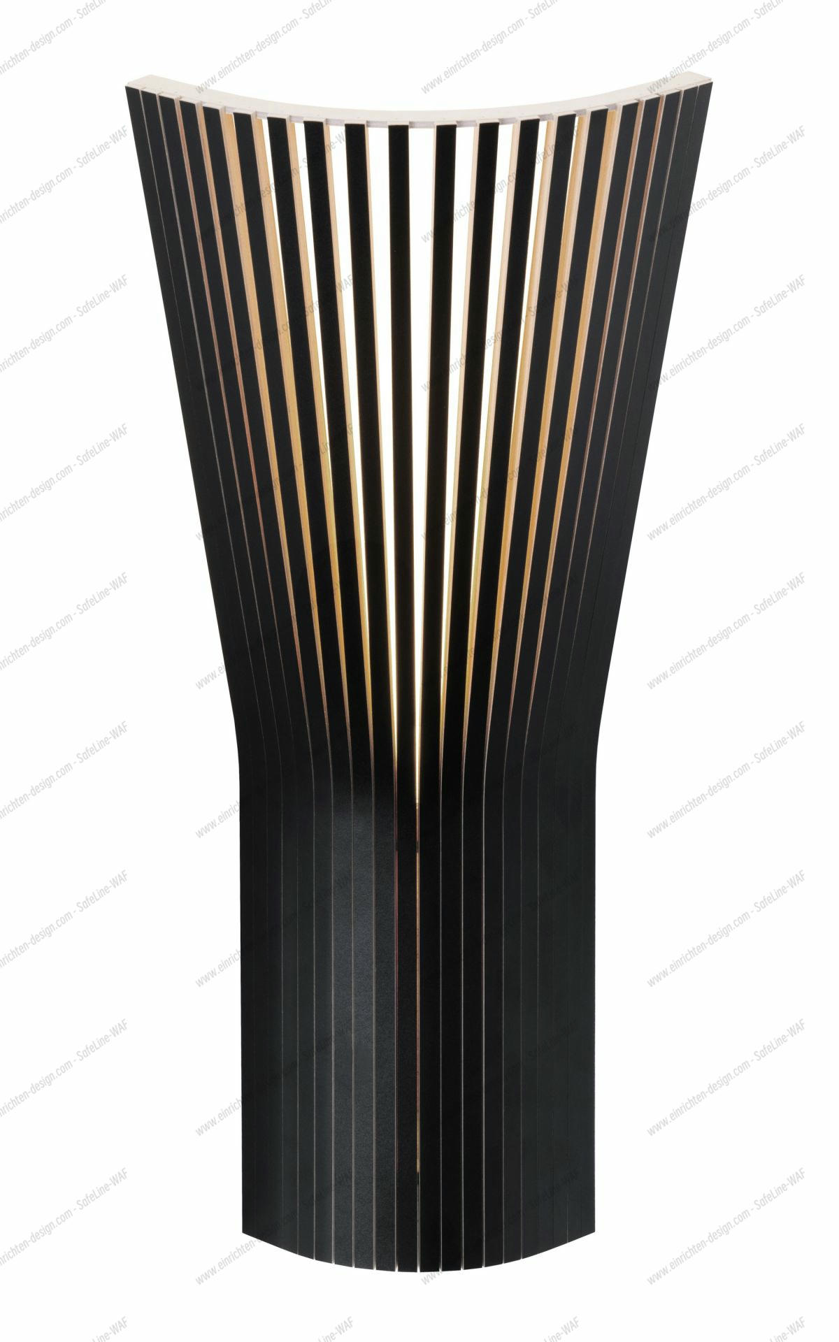 Secto 4237 Corner lamp black laminated Secto Design
