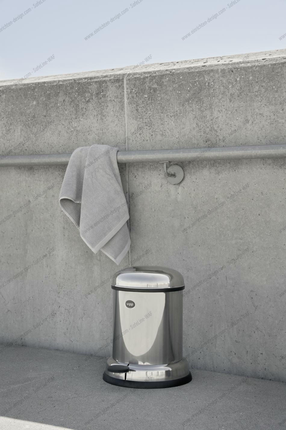 Bin pedal bin 4L stainless steel Vipp