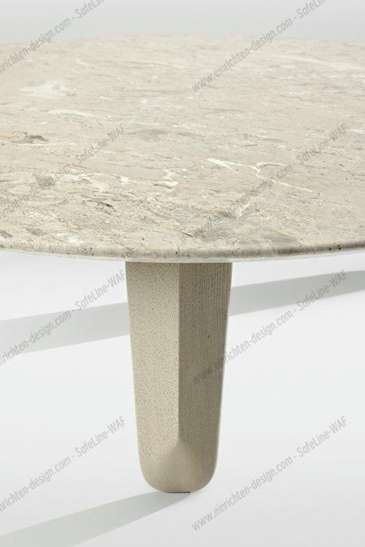 Kuyu Marble Round Marble Coffee Table Round Zeitraum