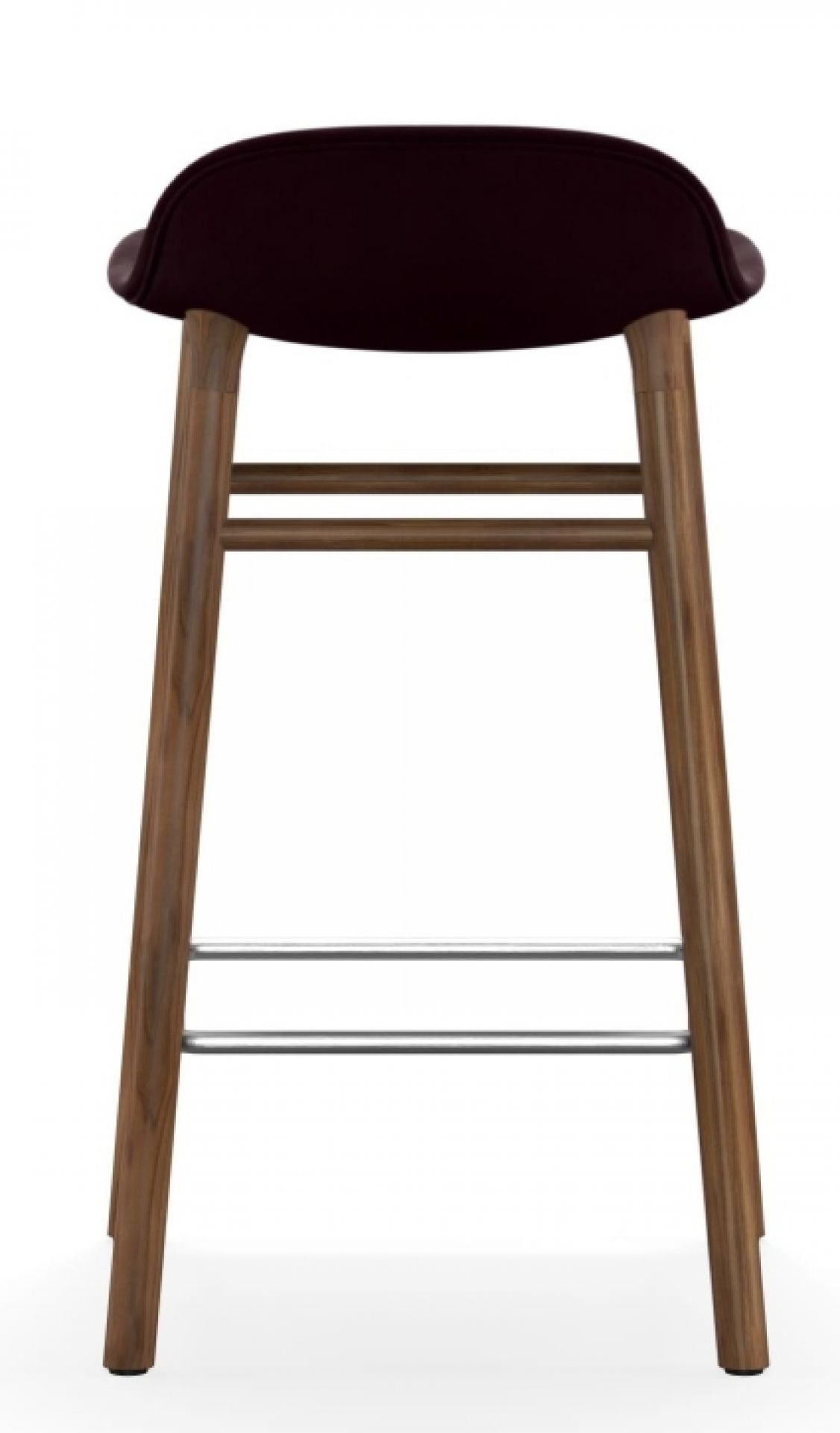 Form Barstool  H 75 cm Oak Upholstered Normann Copenhagen