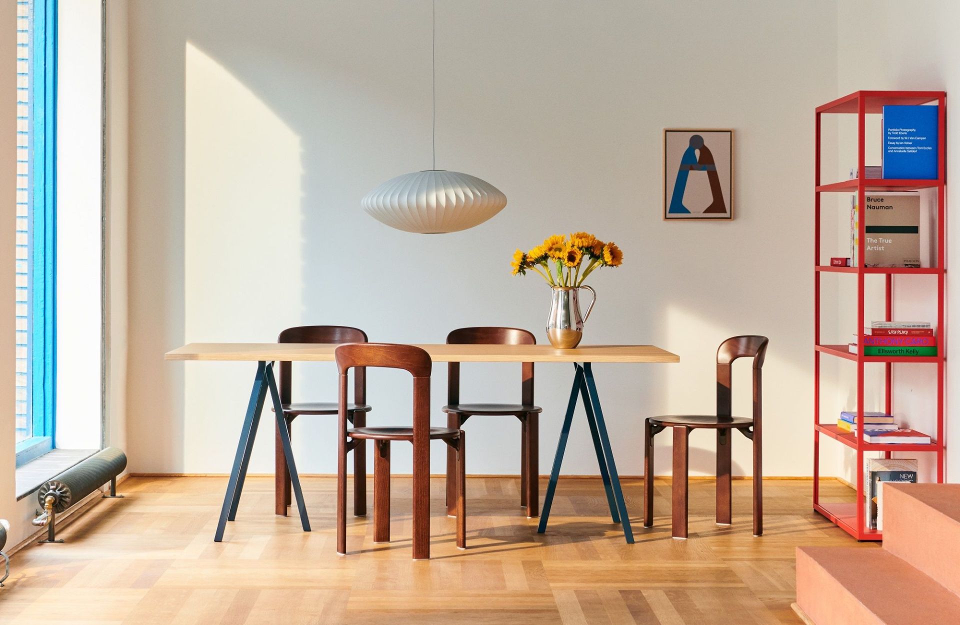 Loop Stand Table Inclusive Support Table / Dining Table 180 Hay 