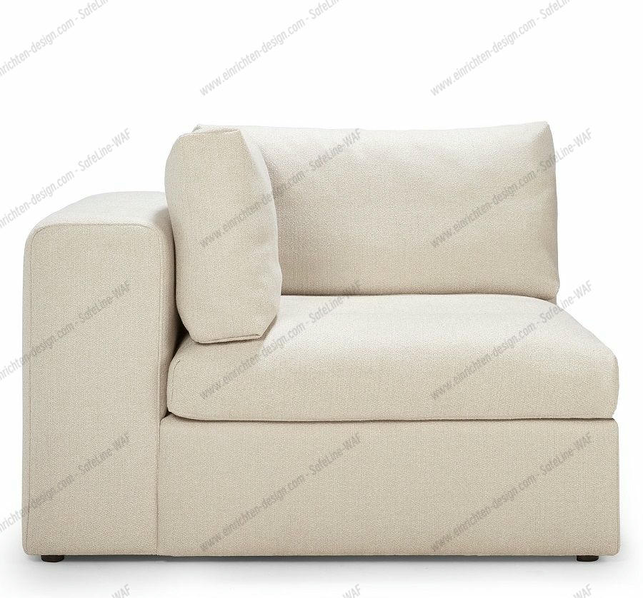 Mellow Sofa Off White Eco Fabric - Corner Ethnicraft