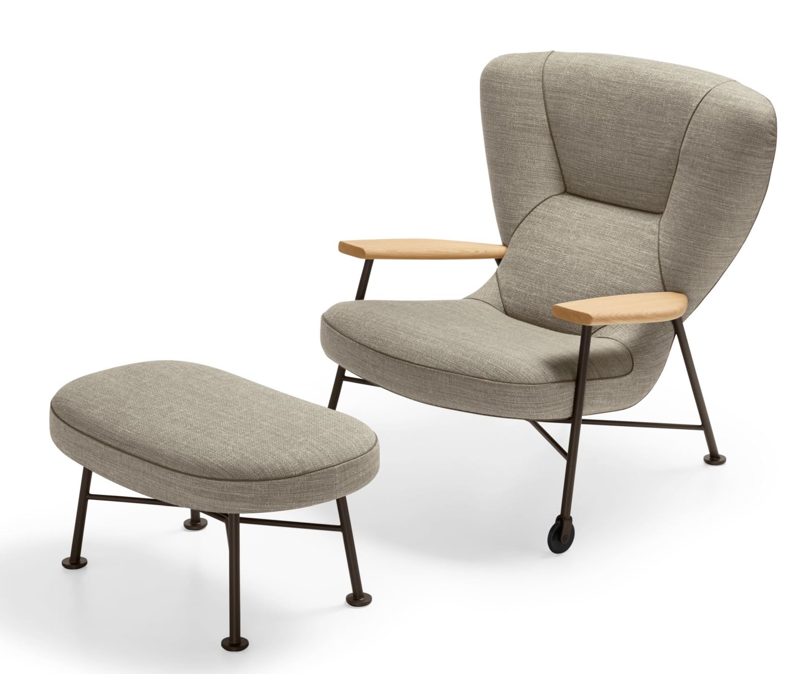 264-H1 Shinzo Stool Walter Knoll 