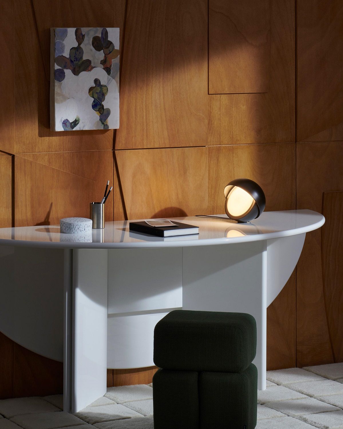Palpebra Table lamp Aluminium Cassina