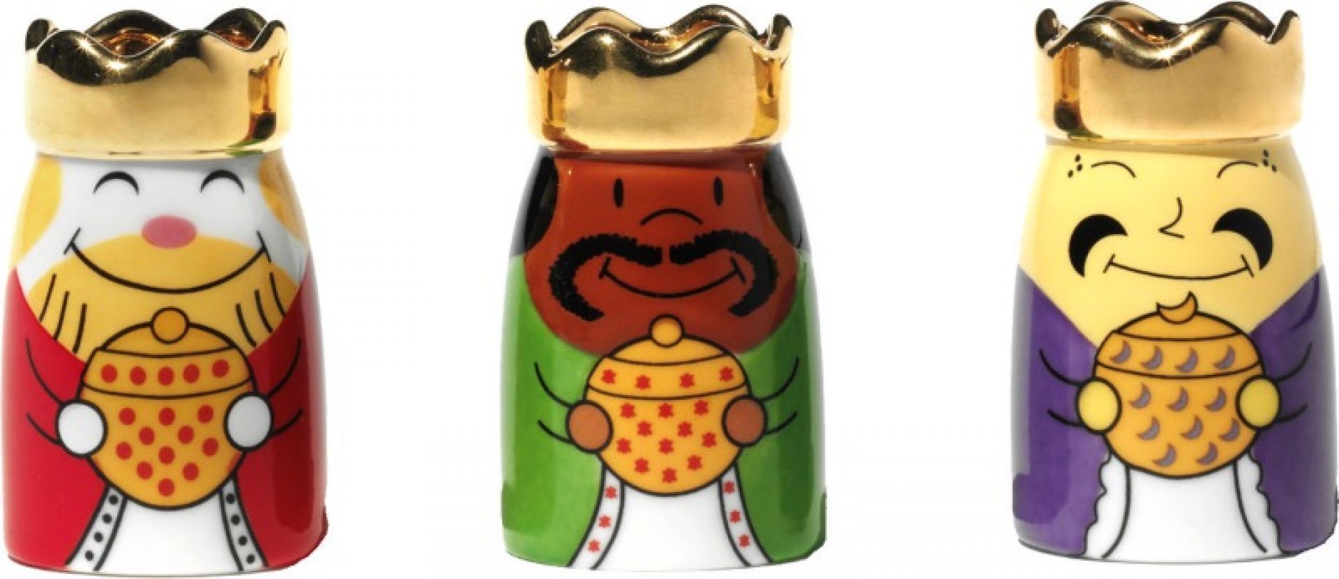 AMGI10SET1 Re Magi Figurines Set Three Kings Alessi SINGLE PIECES
