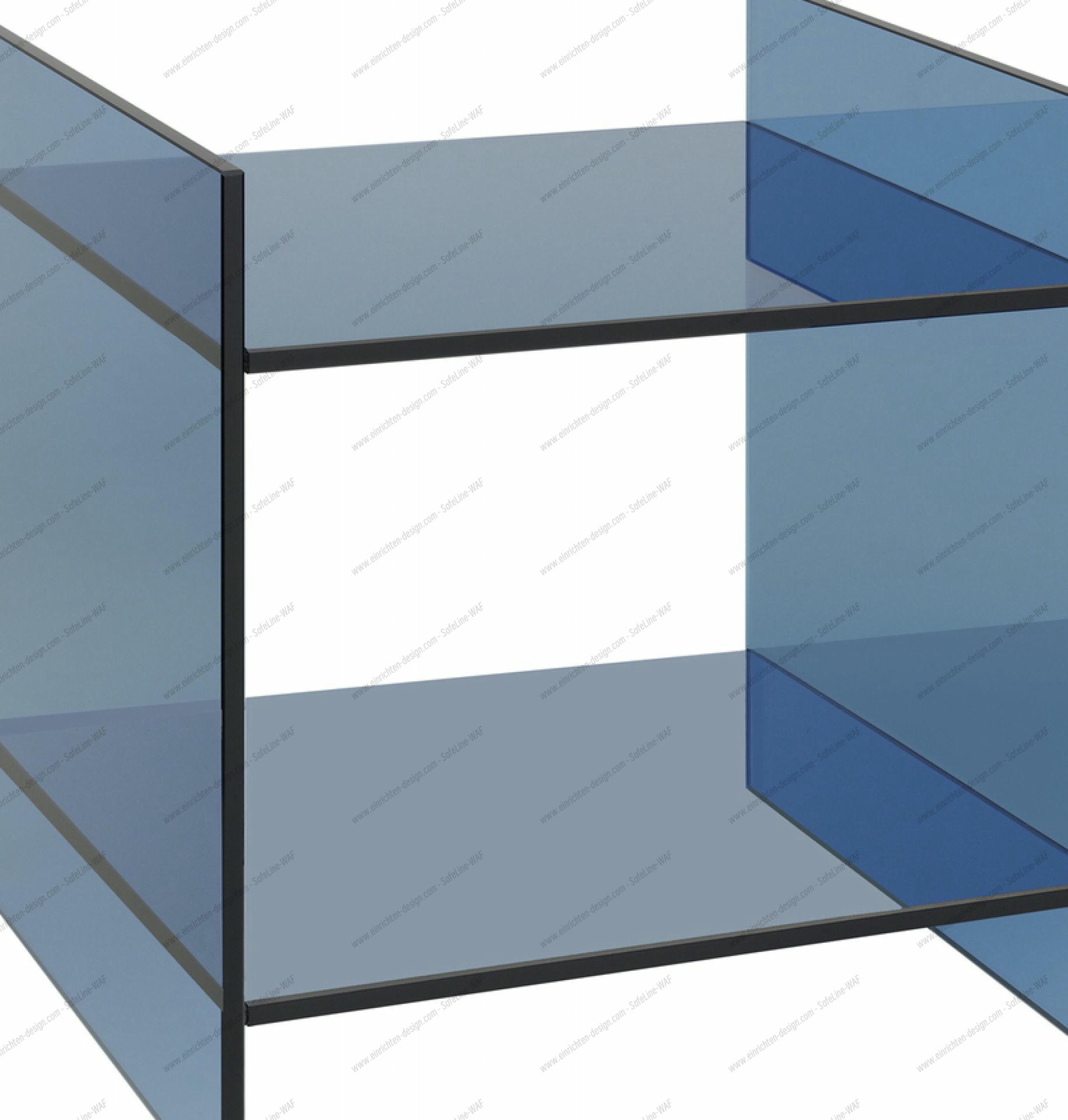 CT07 Drei side table dark blue e15