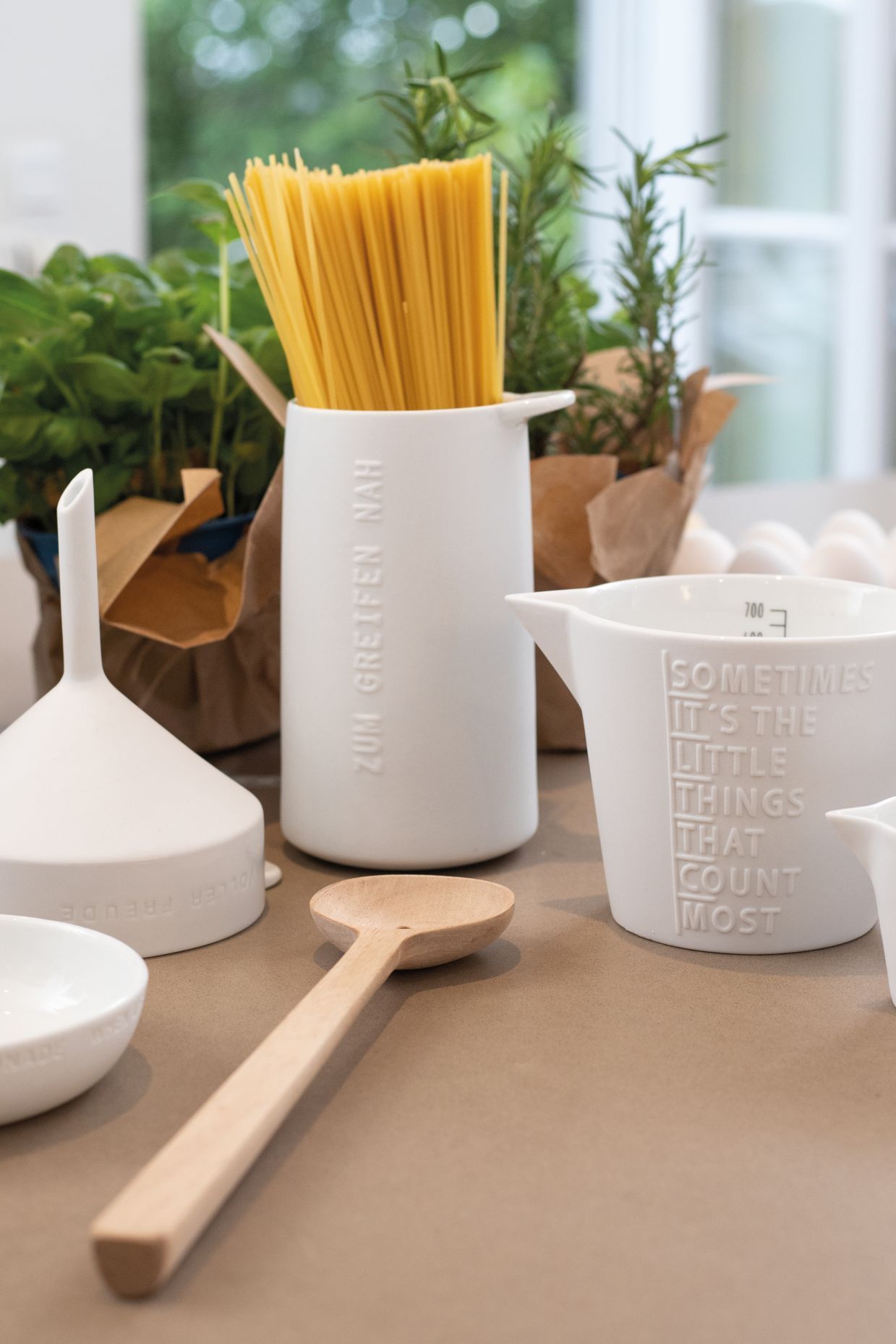 Dining funnel large Voller Freude Räder SINGLE PIECES
