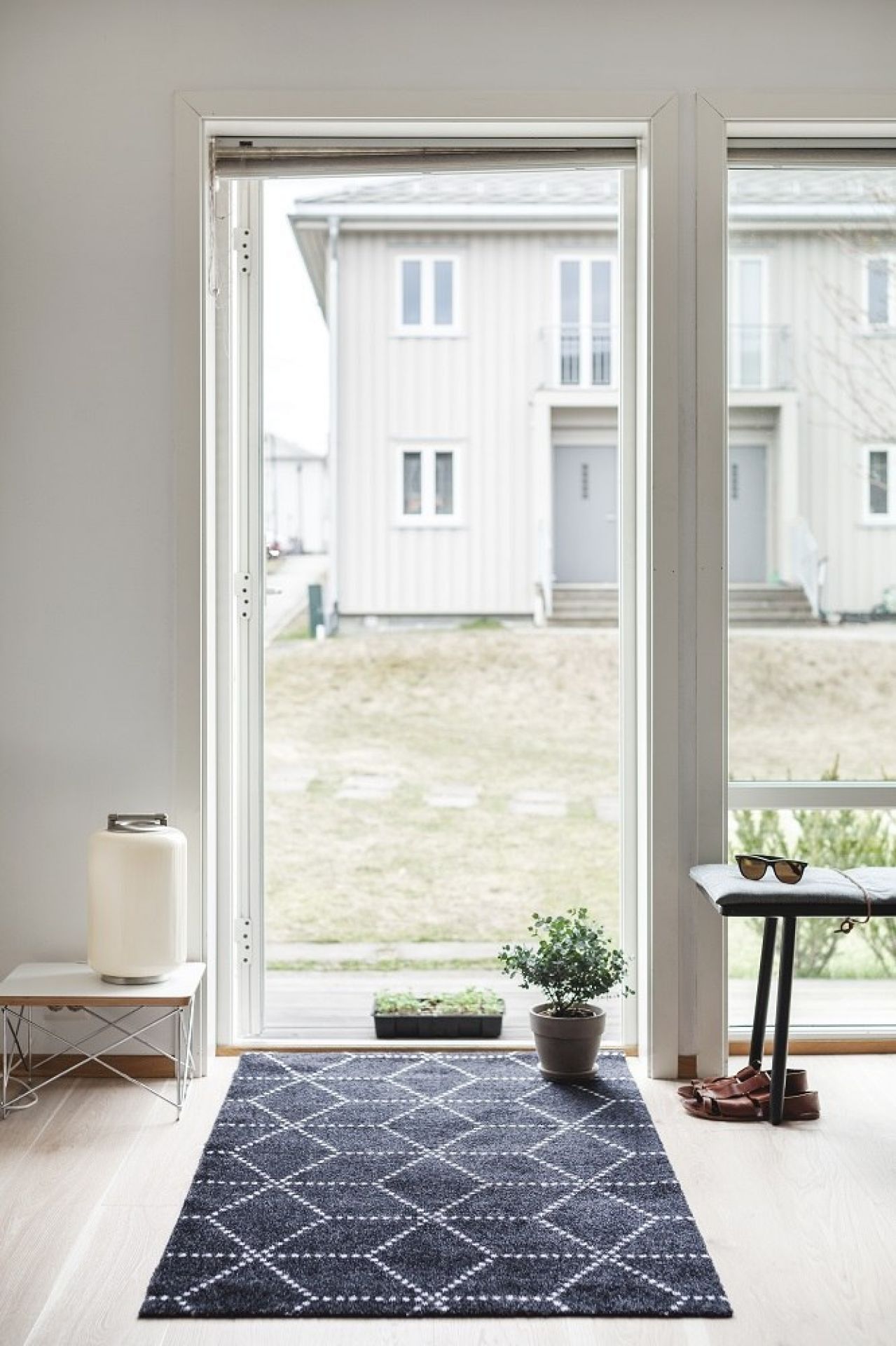 Hagl Indoor / Outdoor Doormat 60x85 cm / BLACK Heymat SINGLE PIECES