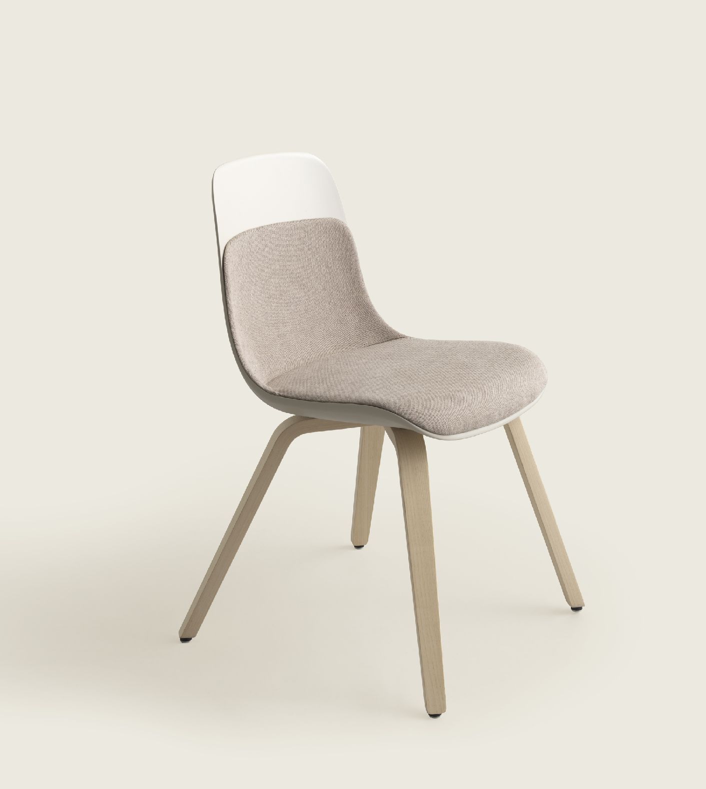 Elephantino chair Kristalia wooden frame