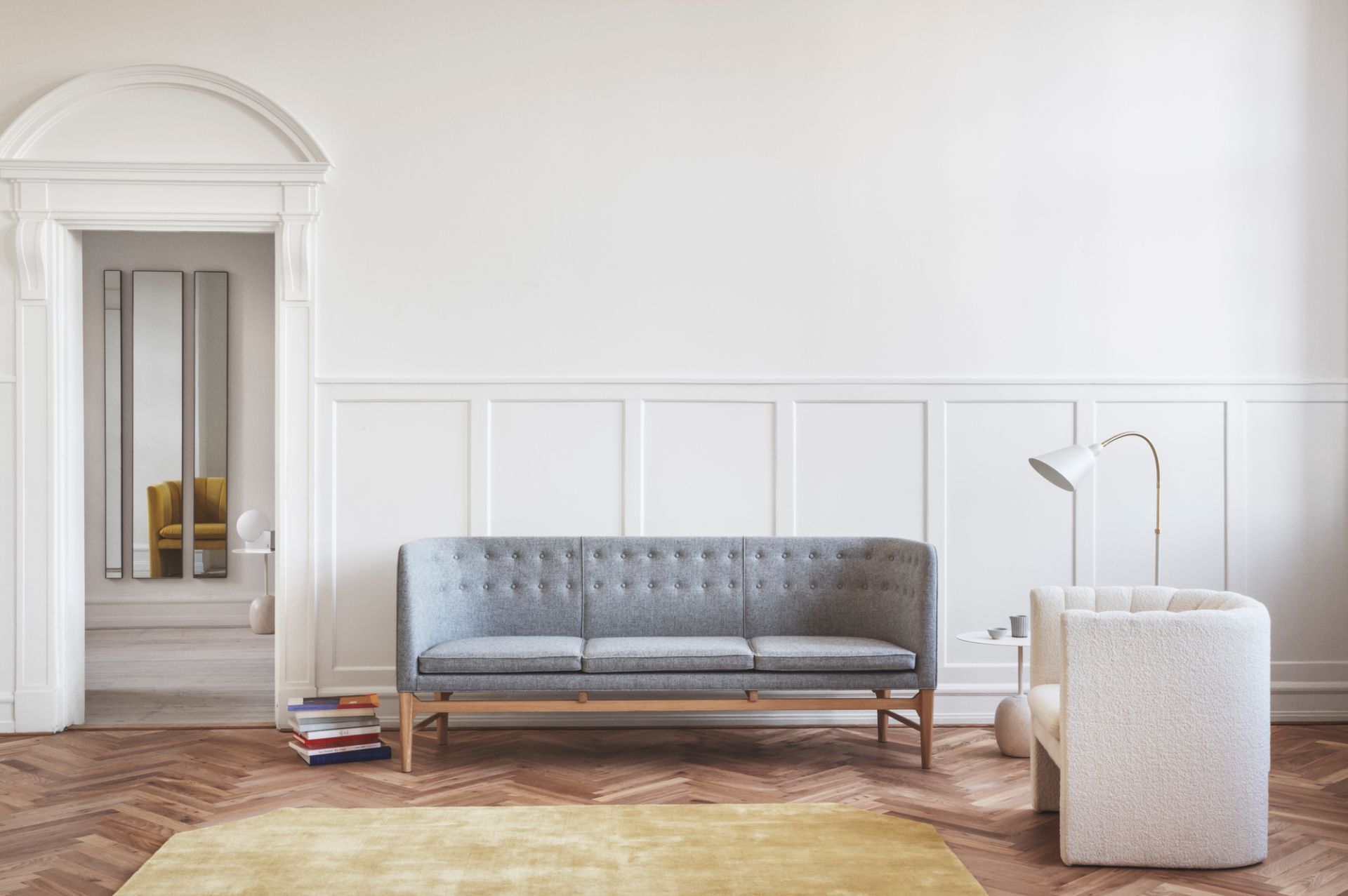 Mayor 3-Seater Sofa AJ5 AndTradition