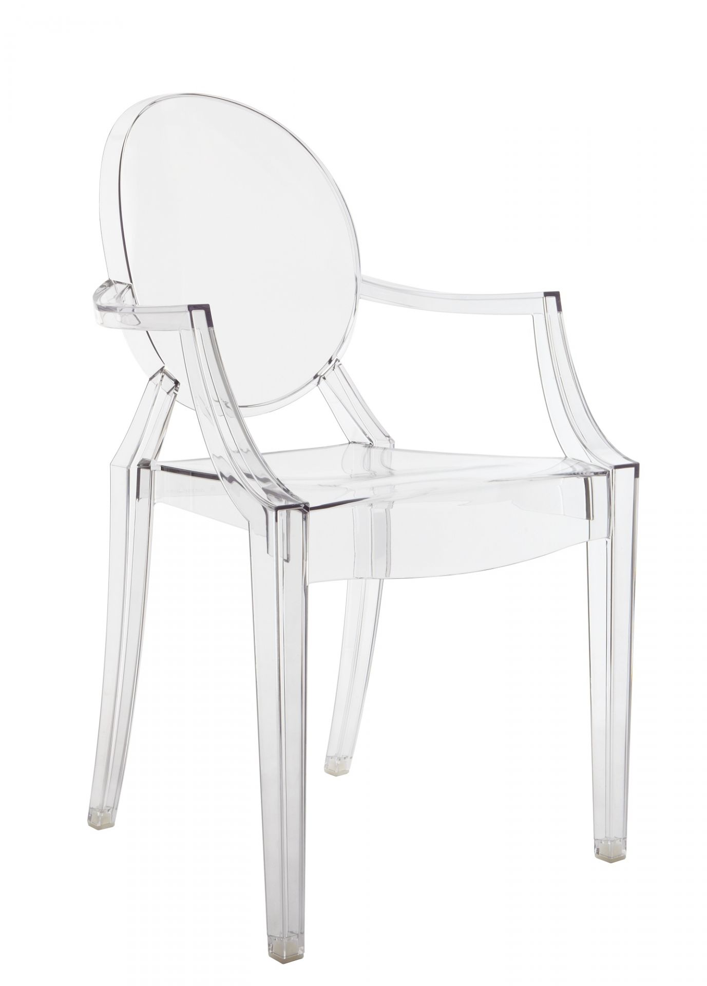 Civiel Uitstroom Traditie Louis Ghost Armchair Crystal clear Kartell | KARTELL G4853 B4