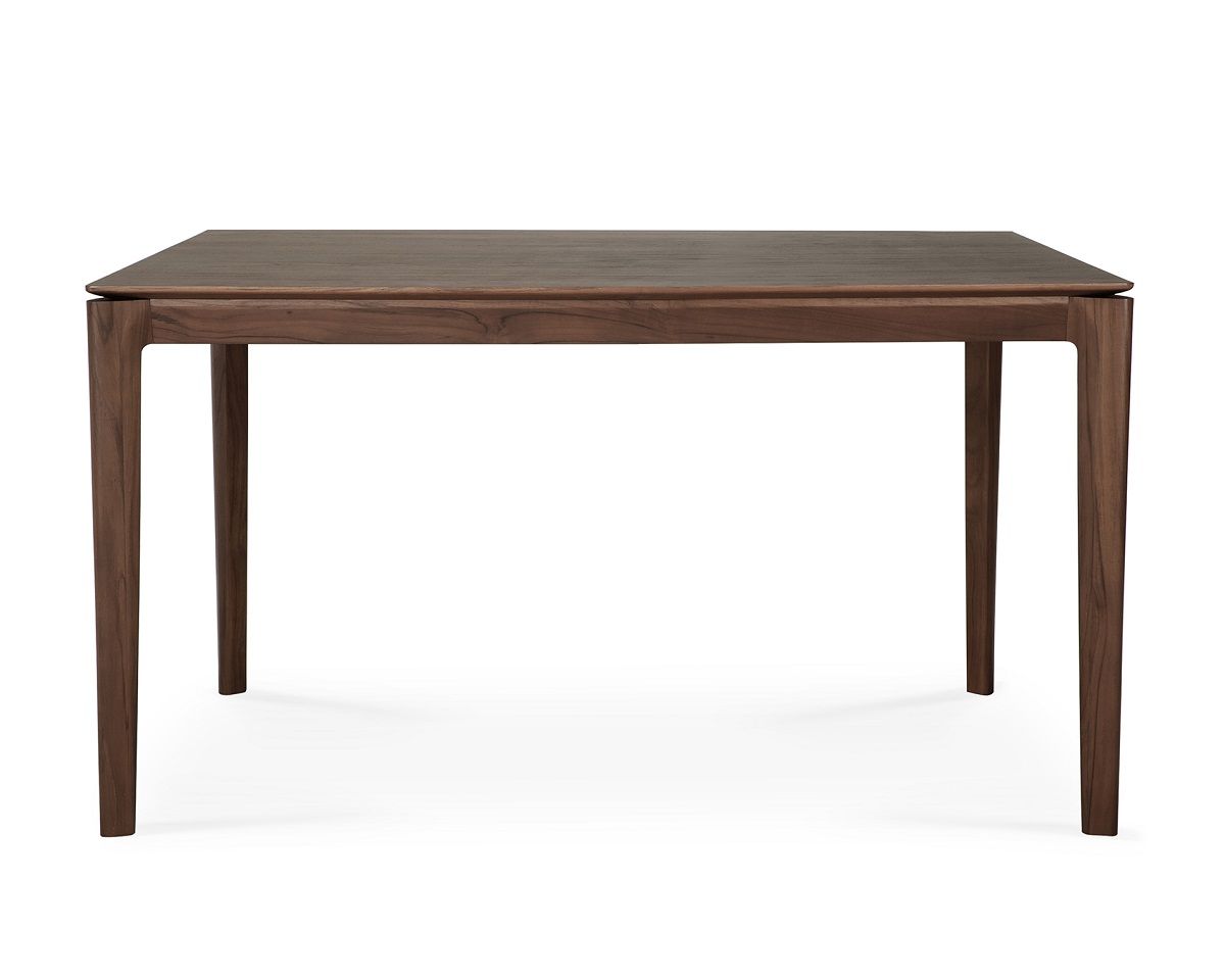 Bok Table Rectangular Teak Dark Brown Ethnicraft 