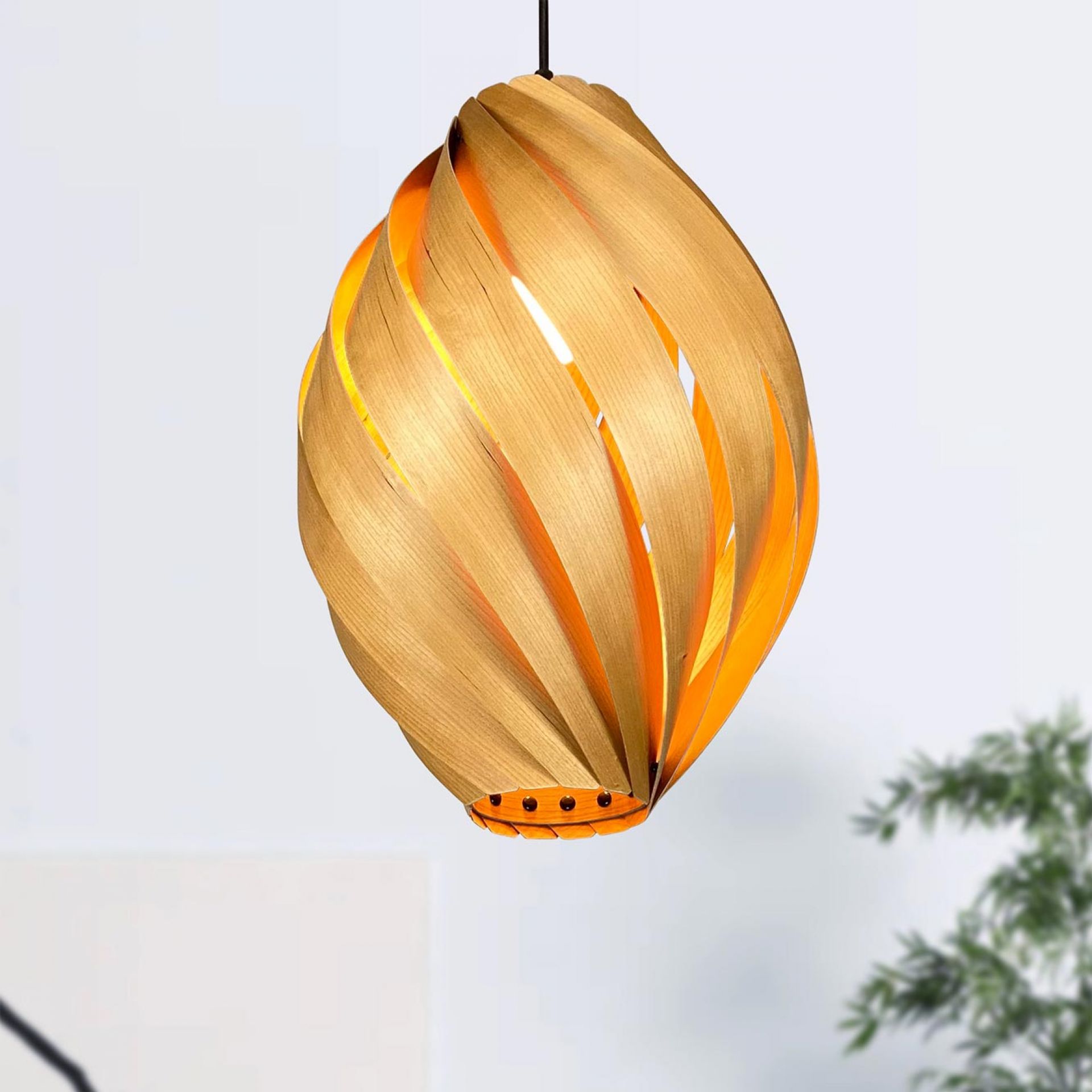 Ardére Pendant lamp rounded Cherry tree Gofurnit