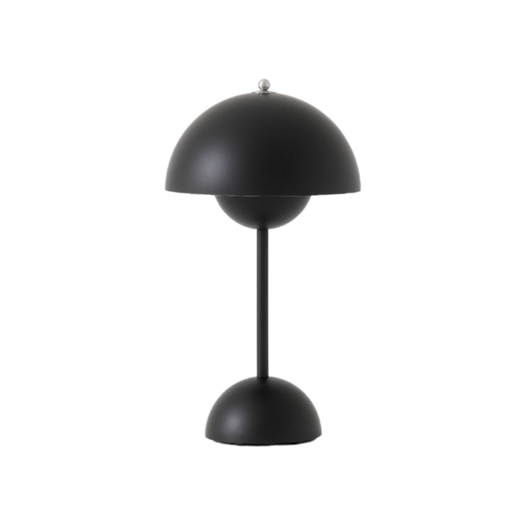 Flowerpot VP9 Portable Battery lamp / Table lamp with USB AndTradition Matt black