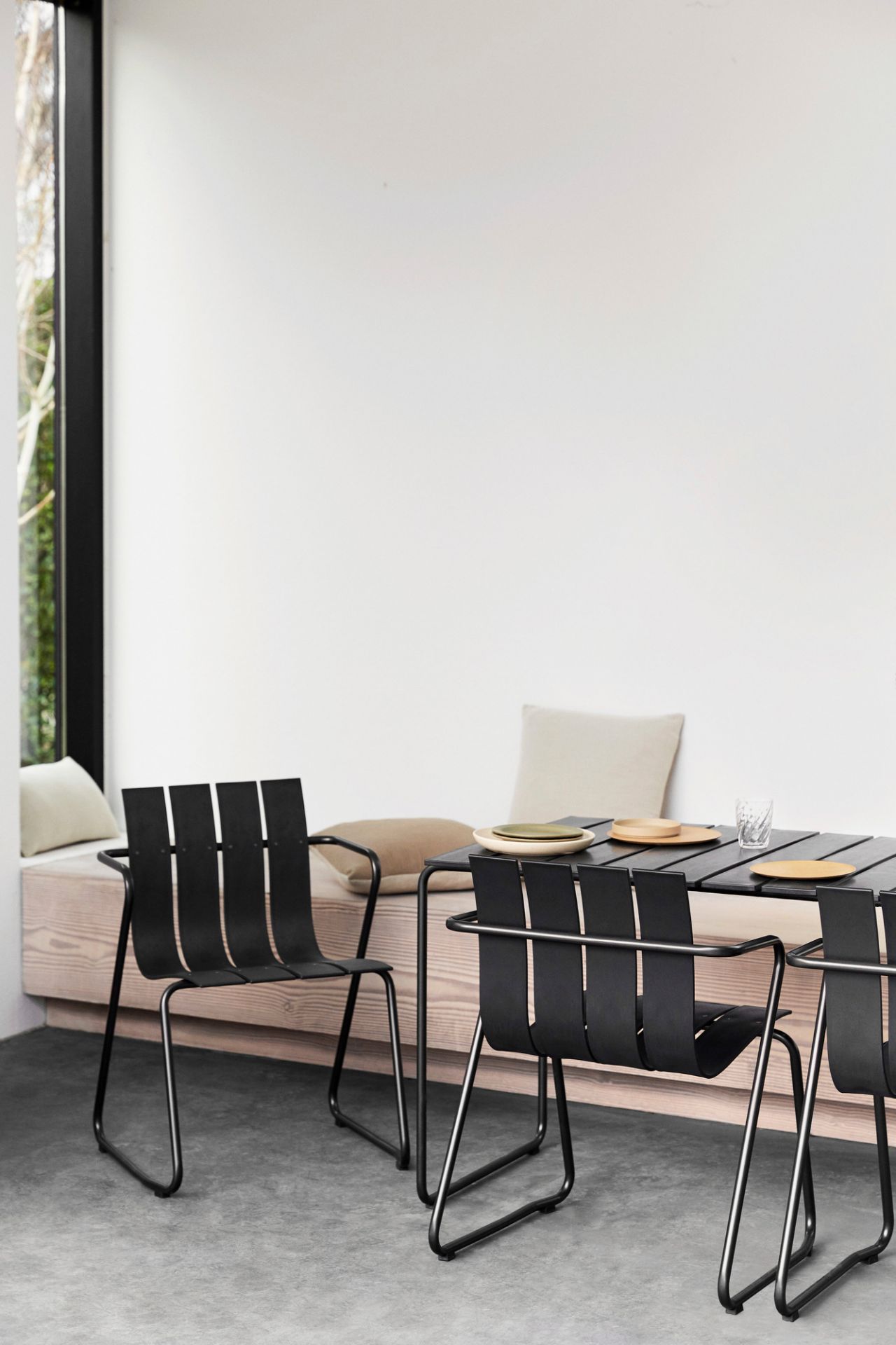 Ocean Outdoor Chair Mater Black