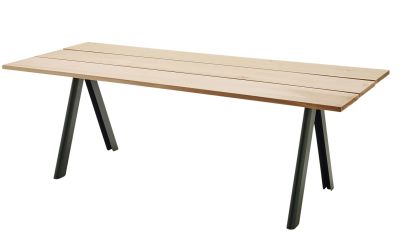 Overlap Table Outdoor Skagerak by Fritz Hansen Hunter green