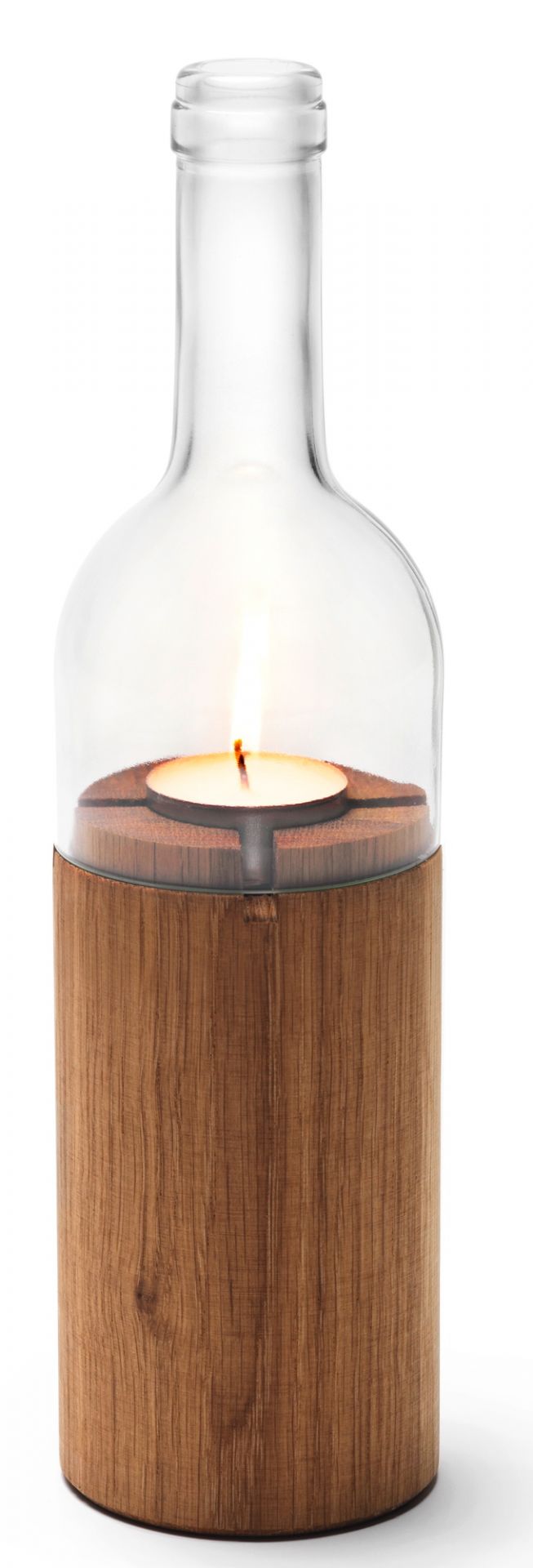 WeinWindlicht Wind light Side by Side Glass green