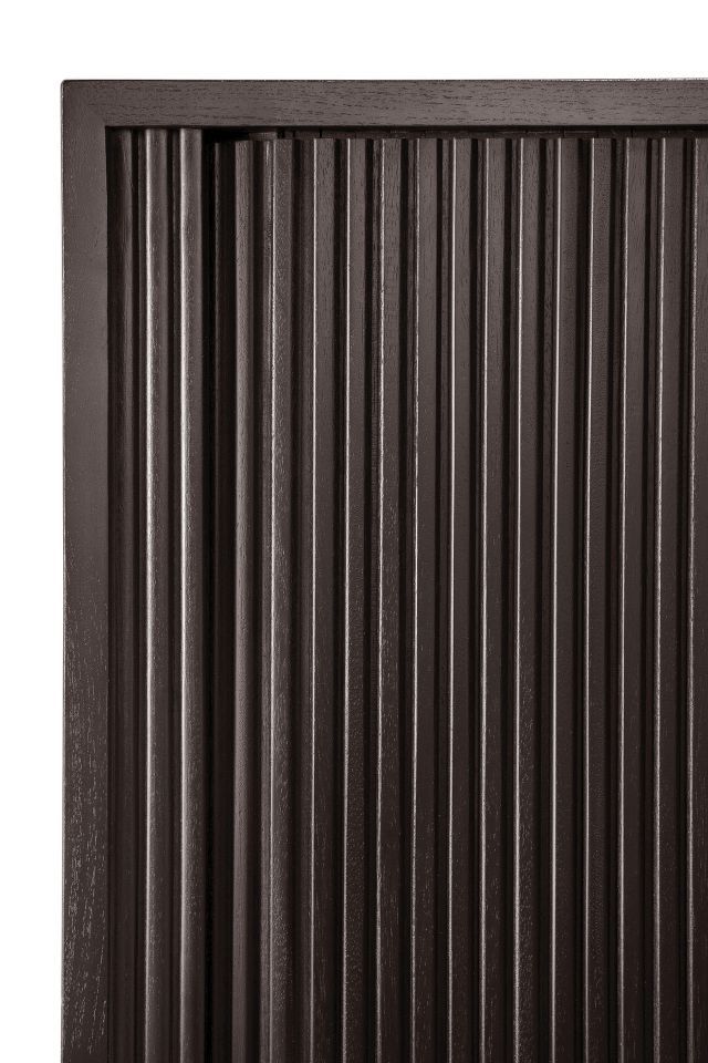 Roller Max Sideboard with 2 Doors Teak Black Ethnicraft