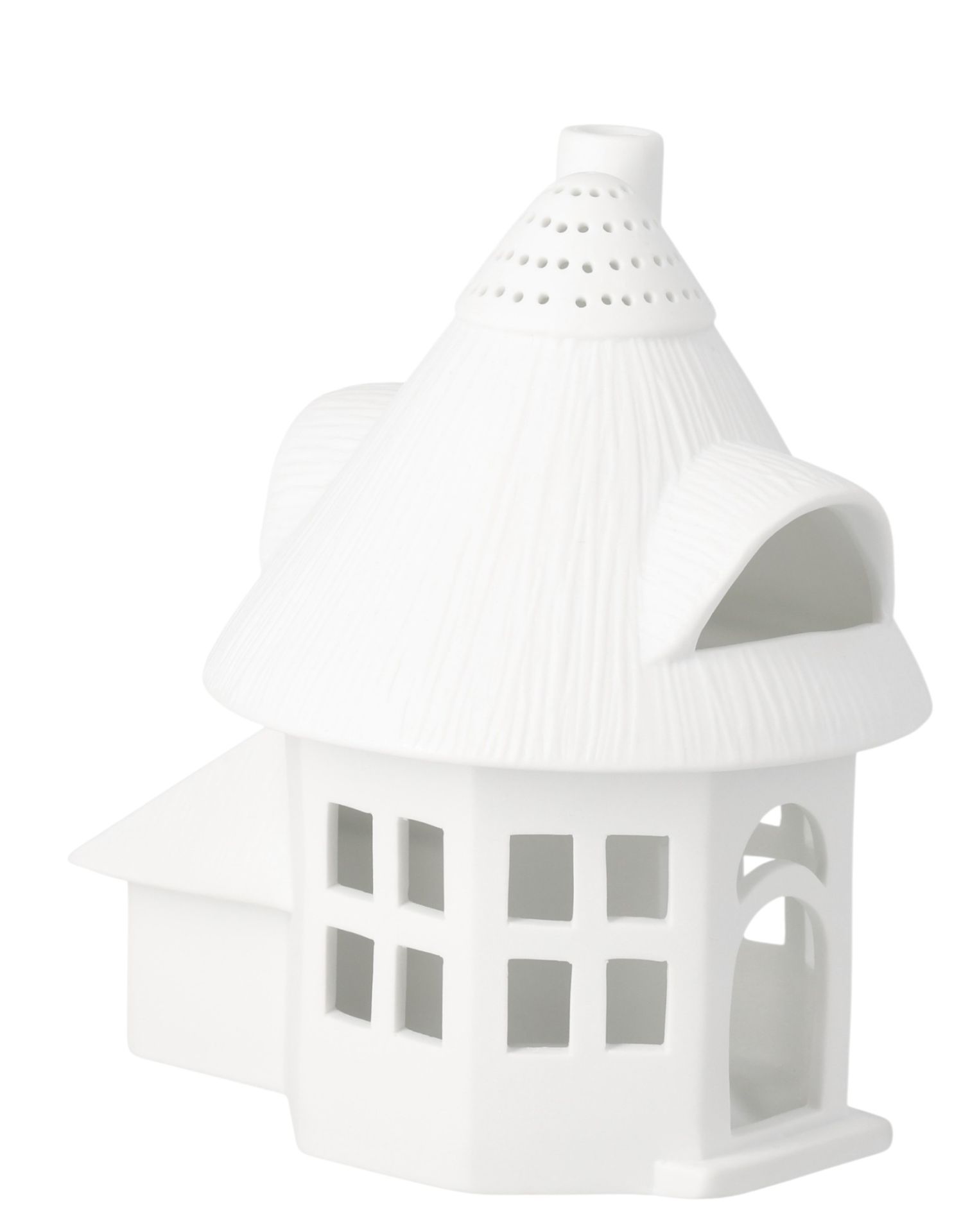 Light house thatched roof tower wheels 