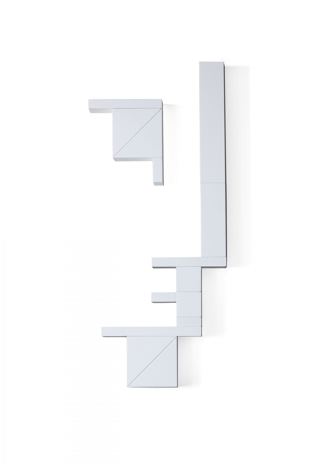 Bauhaus building game white Naef Spiele AG SINGLE PIECES