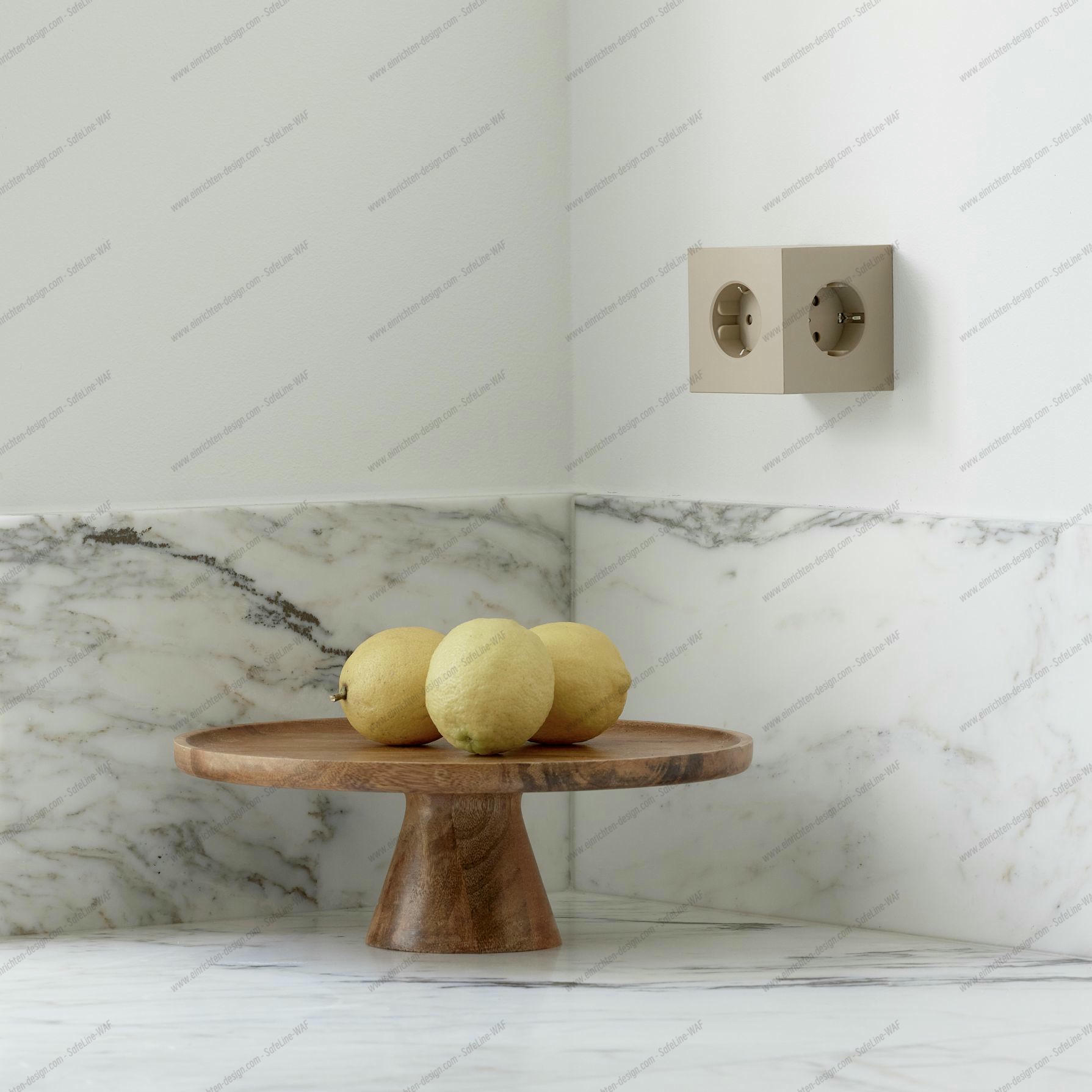 Square 2 - Avolt Socket Cube with USB-C sand dfp Design 