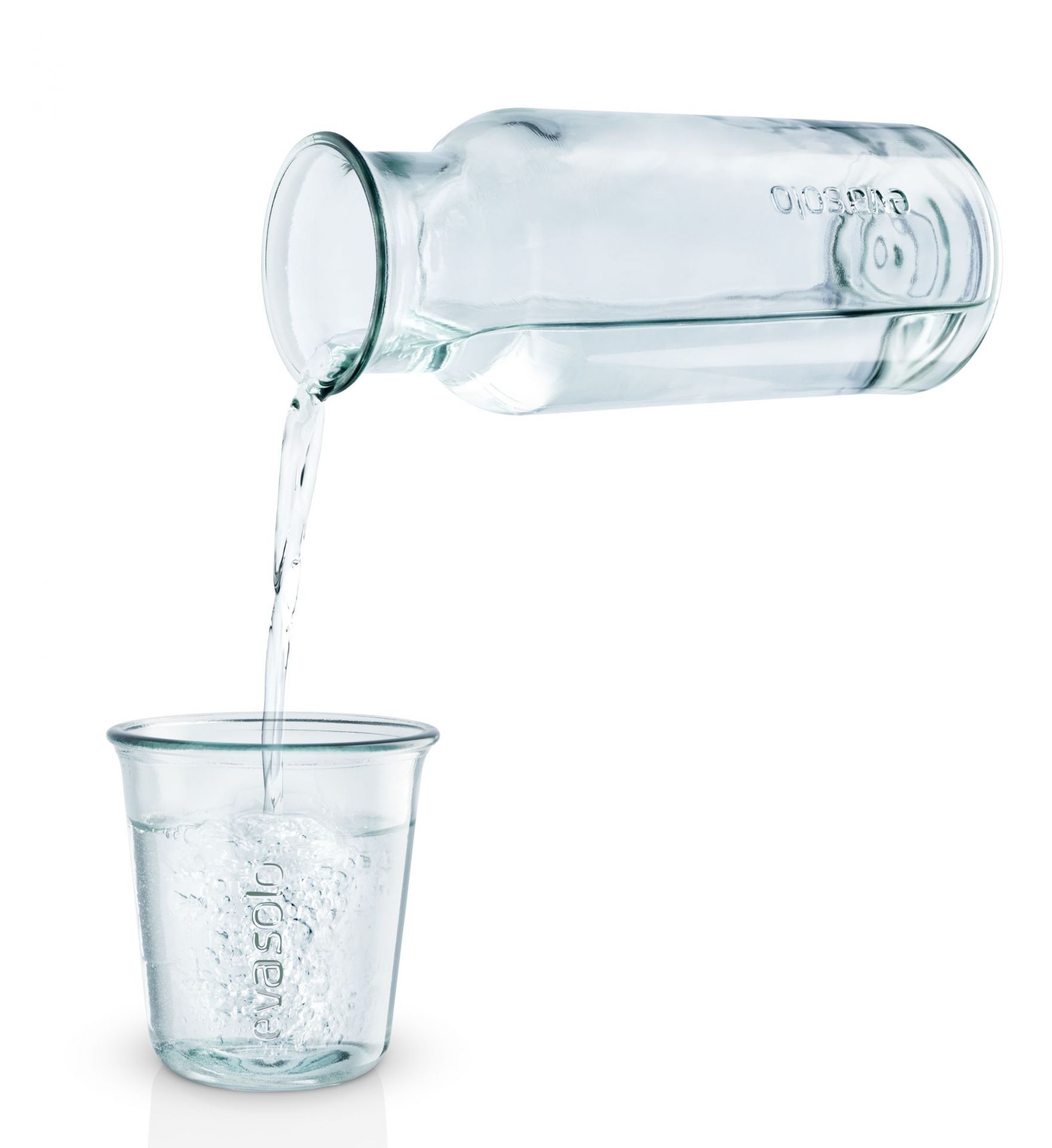 Recycled Glass carafe with cork 1l Eva Solo SINGLE PIECES
