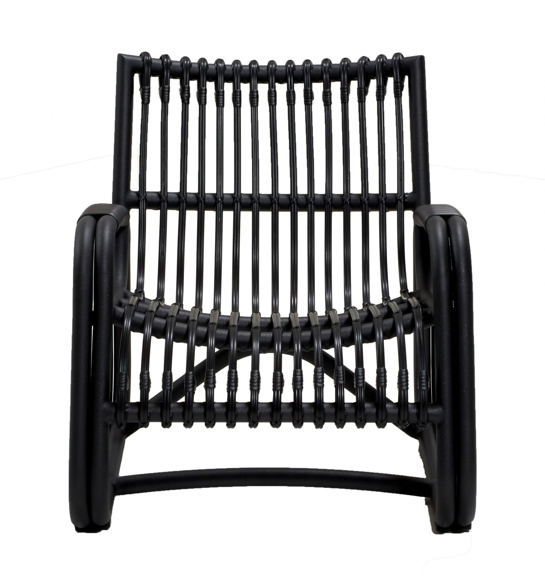 Curve Outdoor Lounge chair Lava grey  Cane-Line