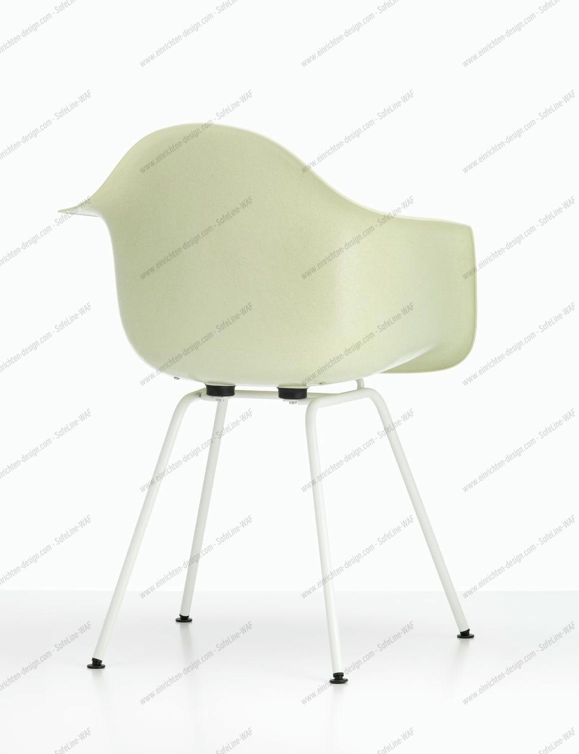 Eames Plastic Arm Chair DAX with seat cushion Vitra