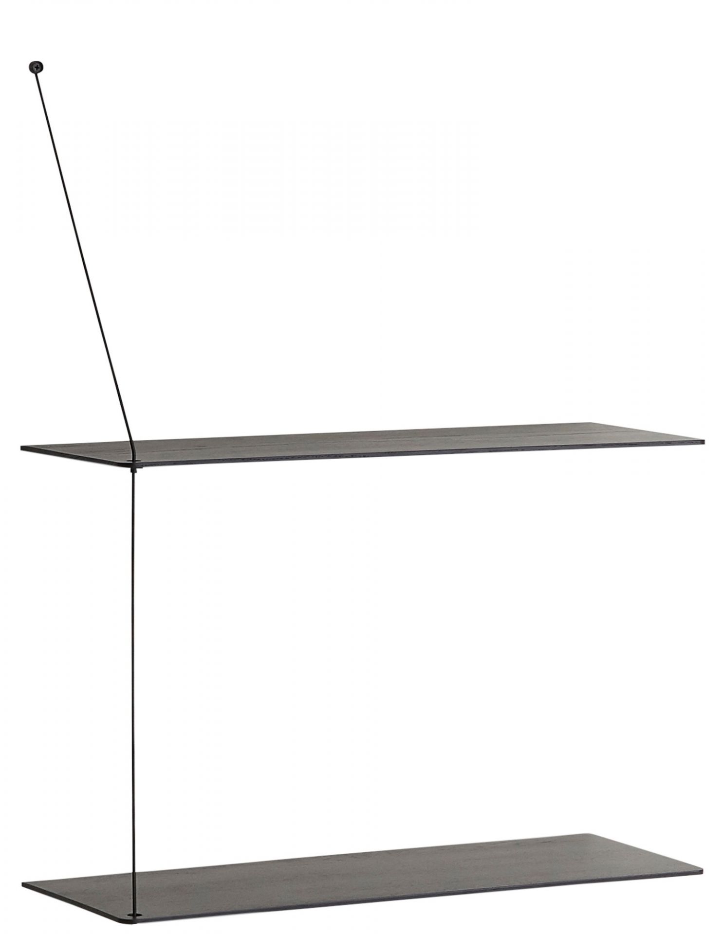 Stedge 2.0 shelf Woud Oak black
