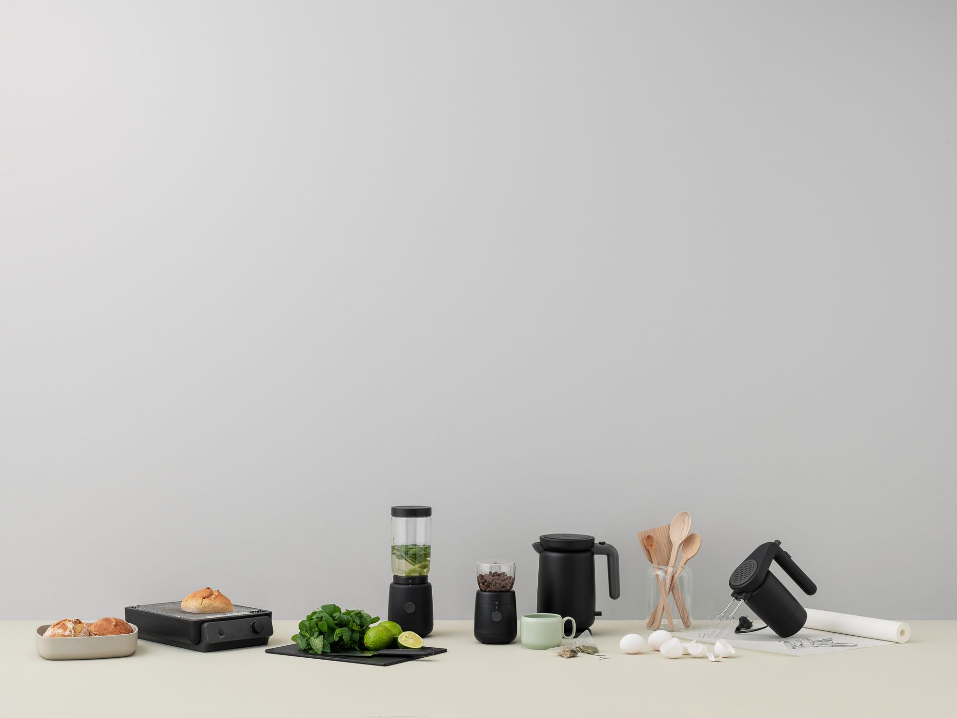 Foodie Hand mixer Black RIG TIG by Stelton SINGLE PIECES