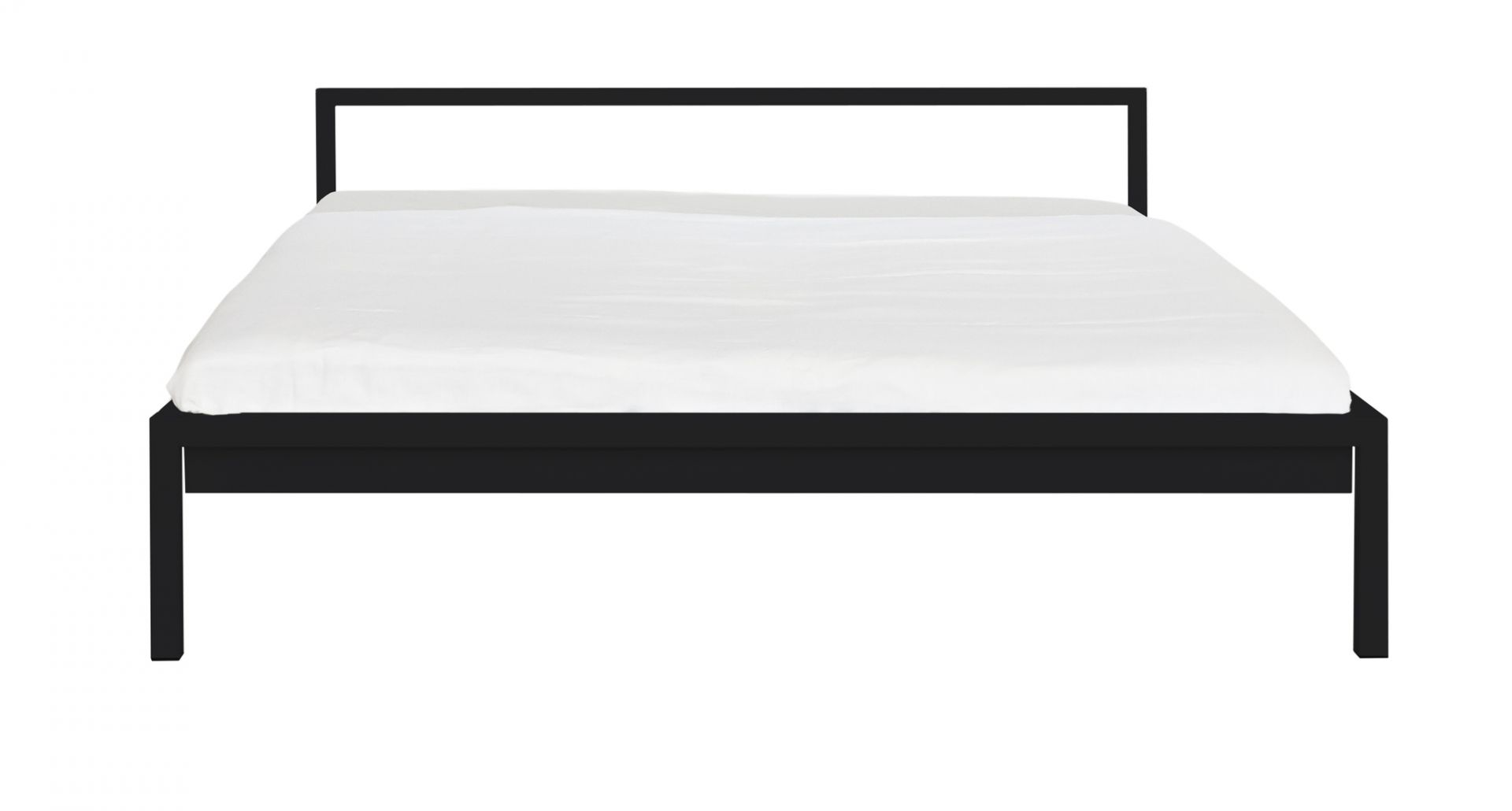 Pure steel bed 160 x 200 cm Hans Hansen | W 160 x L cm | H HANSEN PURE H 691 SCHW