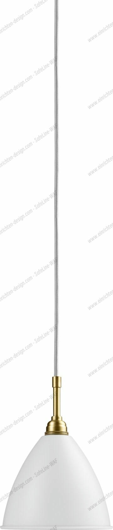 Bestlite BL 9 S pendant luminaire White / Brass Gubi Bestlite BL 9 S pendant luminaire White / Brass Gubi