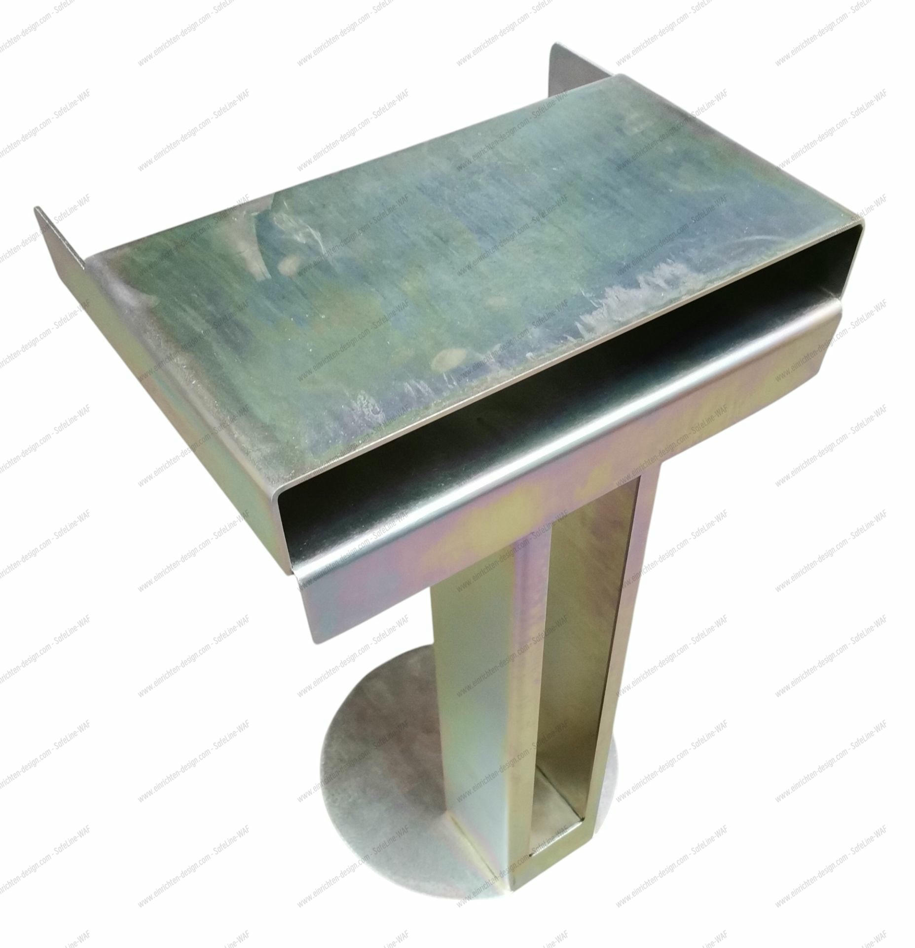 Meta Side Table CHROME YELLOW Side table New Tendency IMPERFECT ITEMS