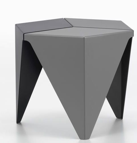 Prismatic Table side table, geometric design, Vitra