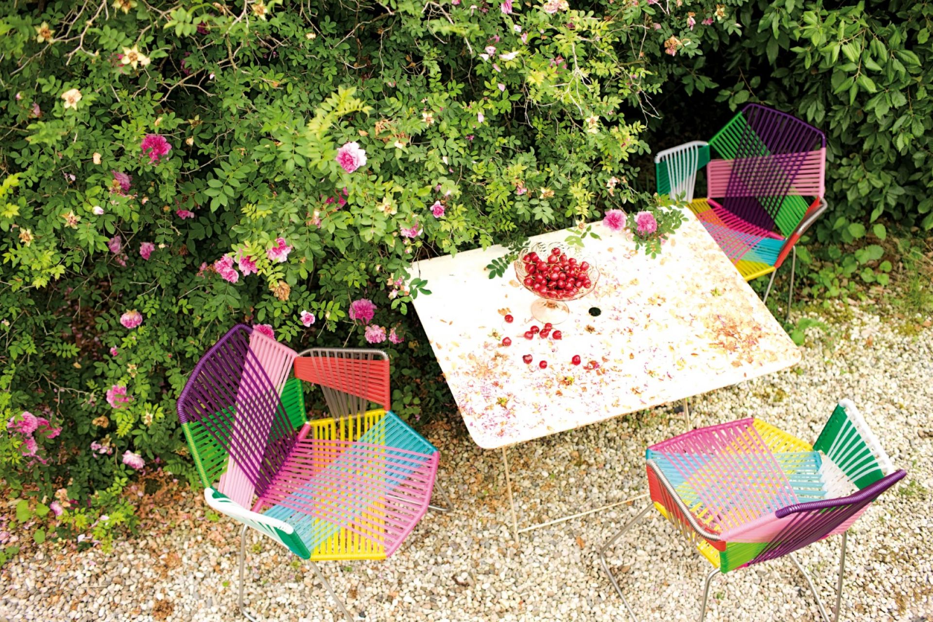 Tropicalia armchair wide polymer Moroso