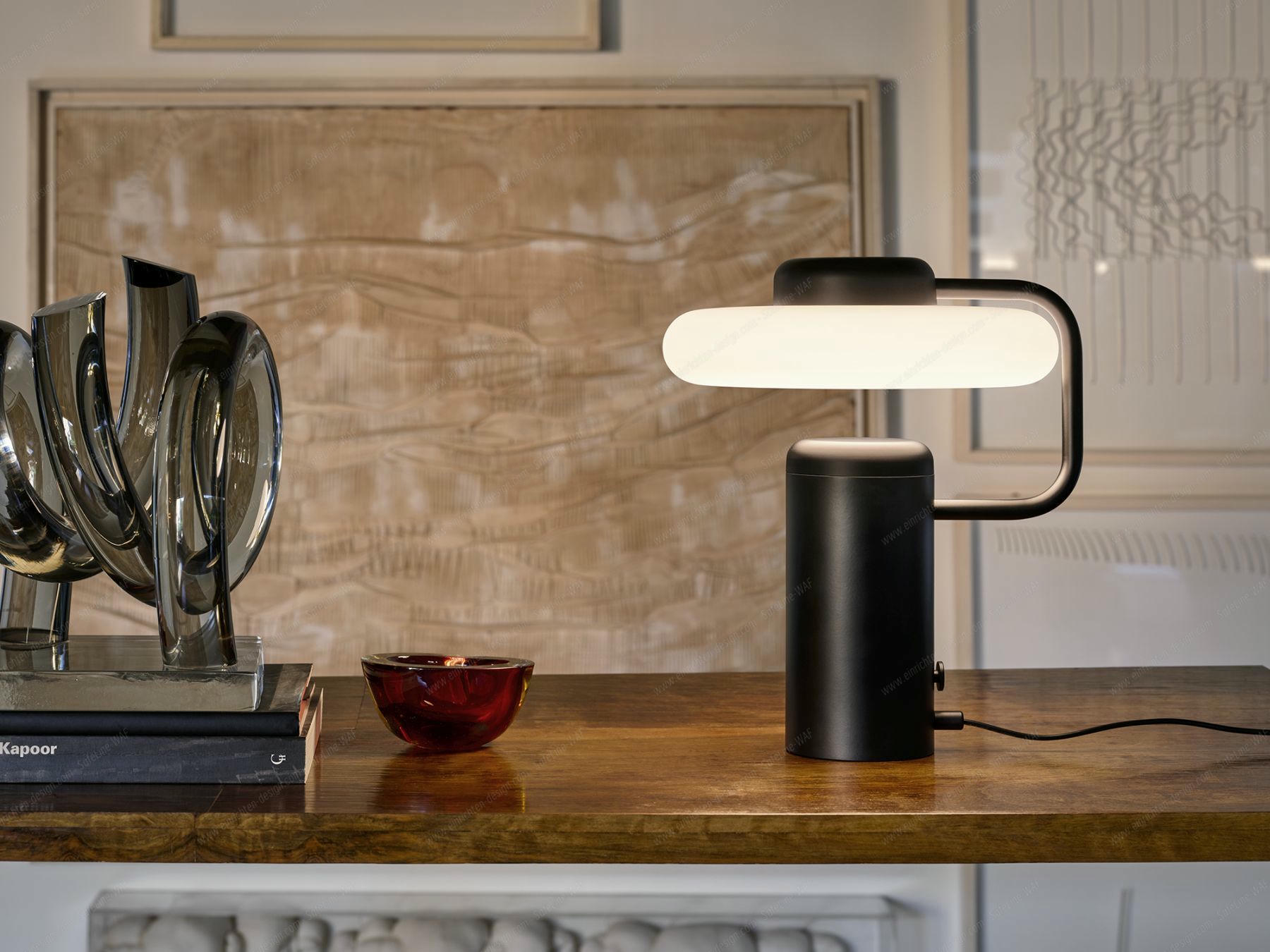 Tratto Table lamp black Kdln