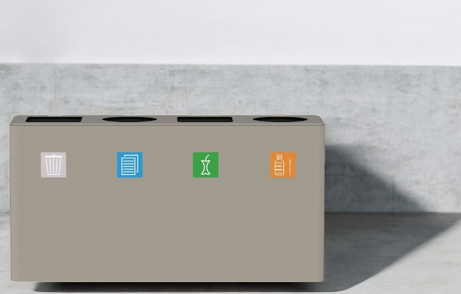 Dunk 4 waste separation system Functionals