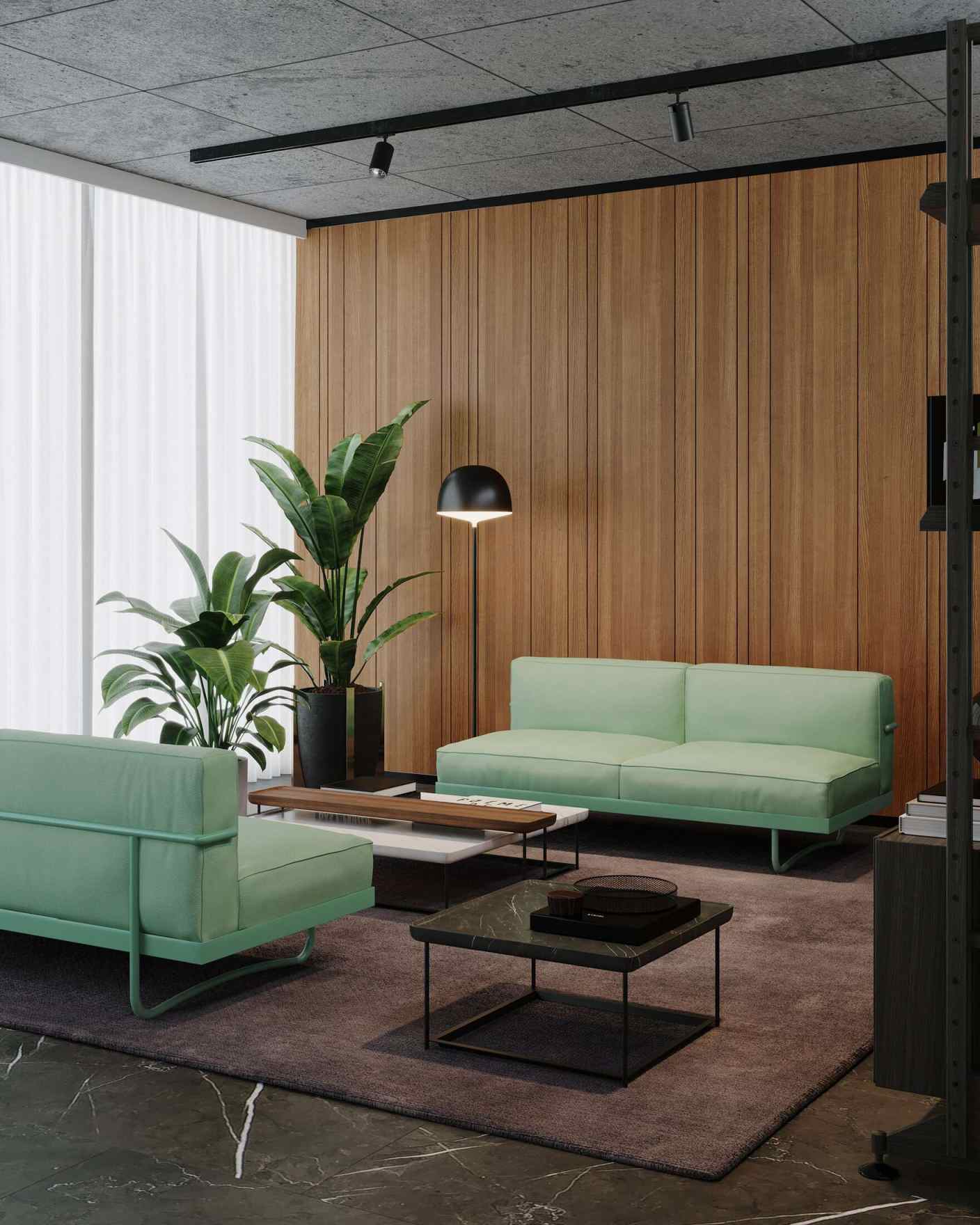 LC5 Canapé Appartement le Corbusier Sofa Cassina