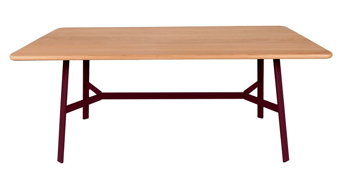 SO'O / SO O Oak dining table 180 × 90 cm Indoor Fermob