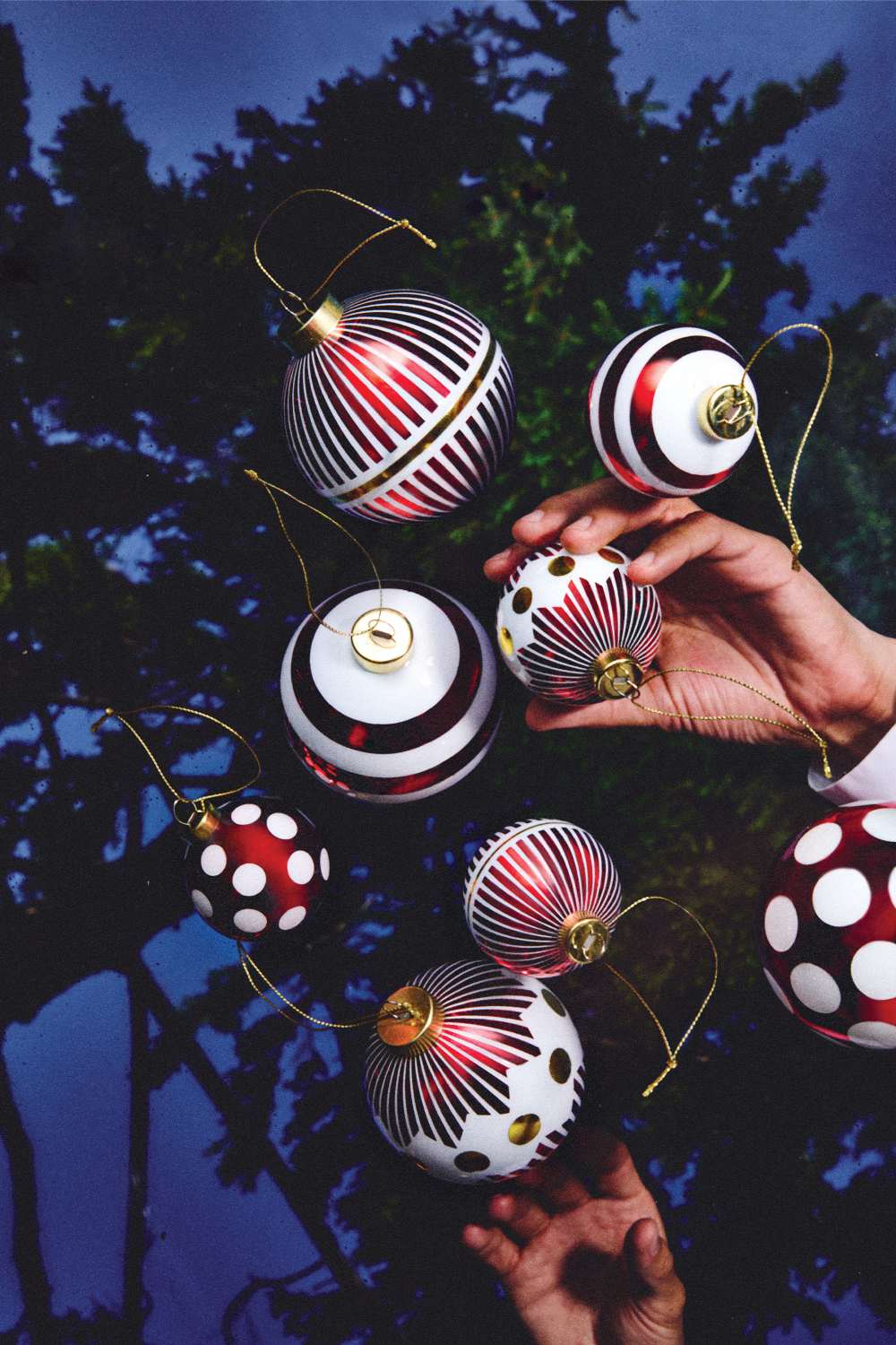 NZ04 4 Delight Christmas tree bauble Alessi  