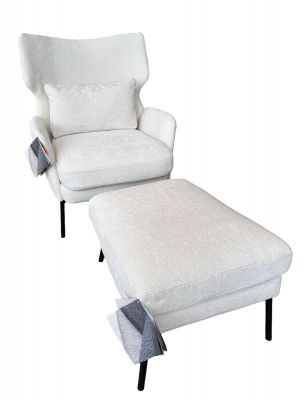 Seatrelax armchair & ottoman house model ed design