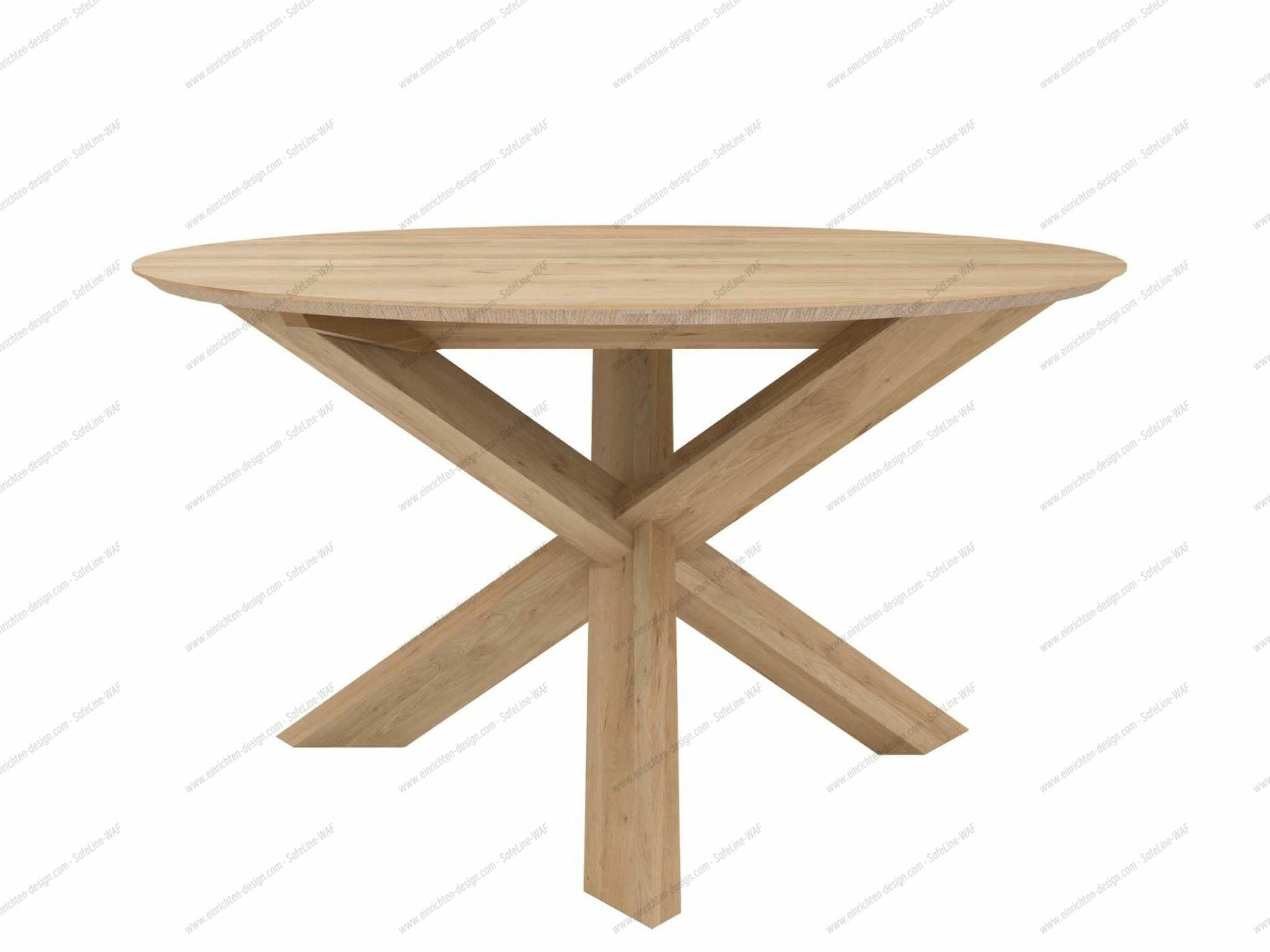 Dining table Circle oak Ethnicraft
