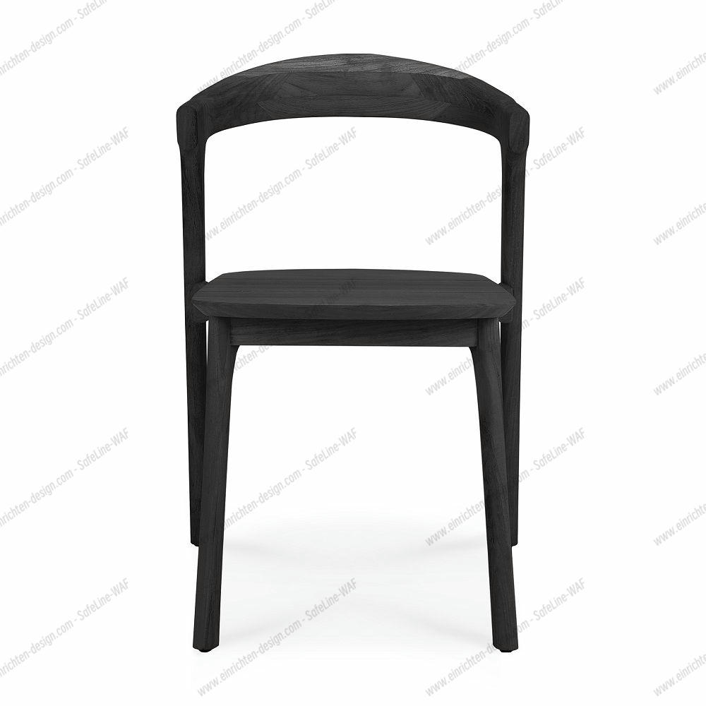 Bok Outdoor Chair Teak Black Ethnicraft