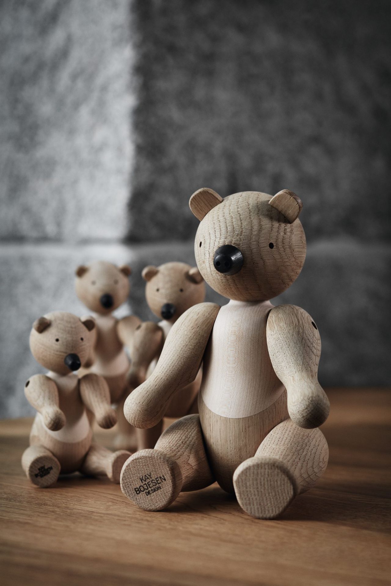 Bear Wooden Figurine medium Kay Bojesen SINGLE PIECES
