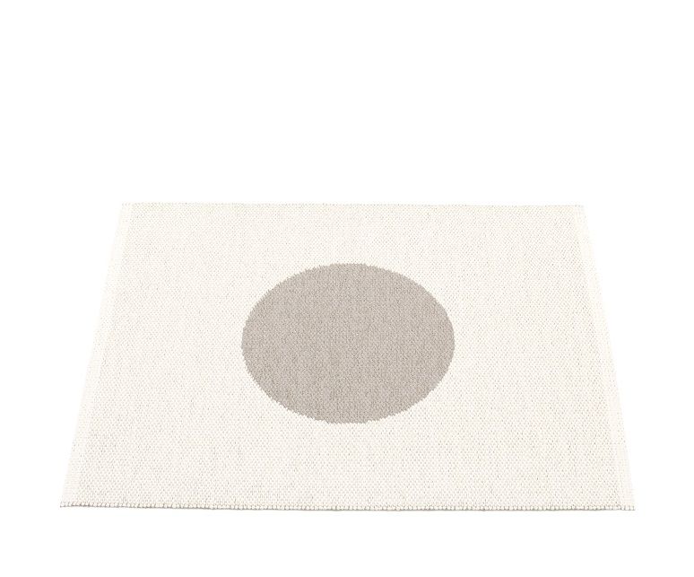 Vera Small One Plastic carpet 70x90 cm Pappelina mud