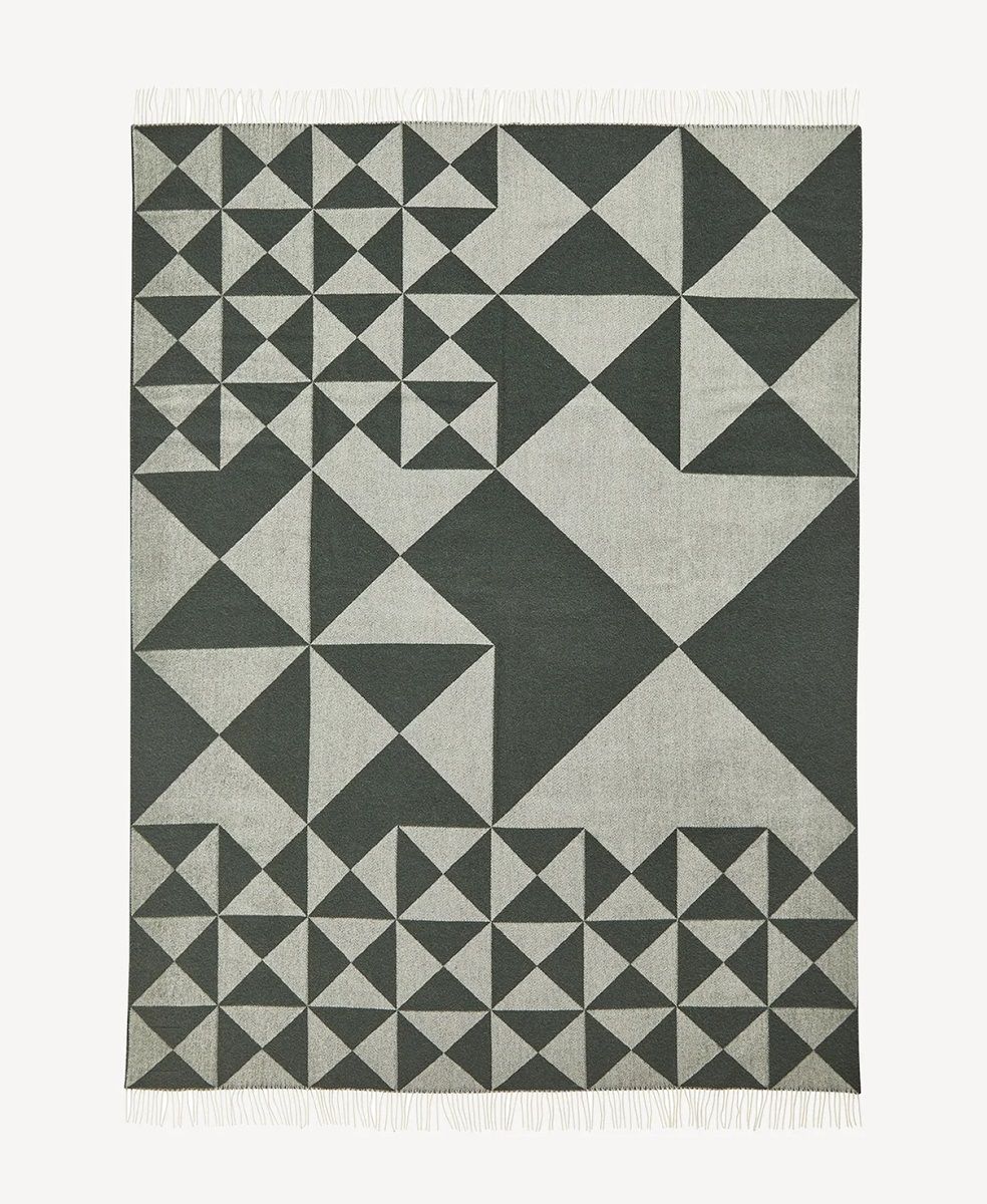 Mirror Throw Dark green Verpan SINGLE PIECES