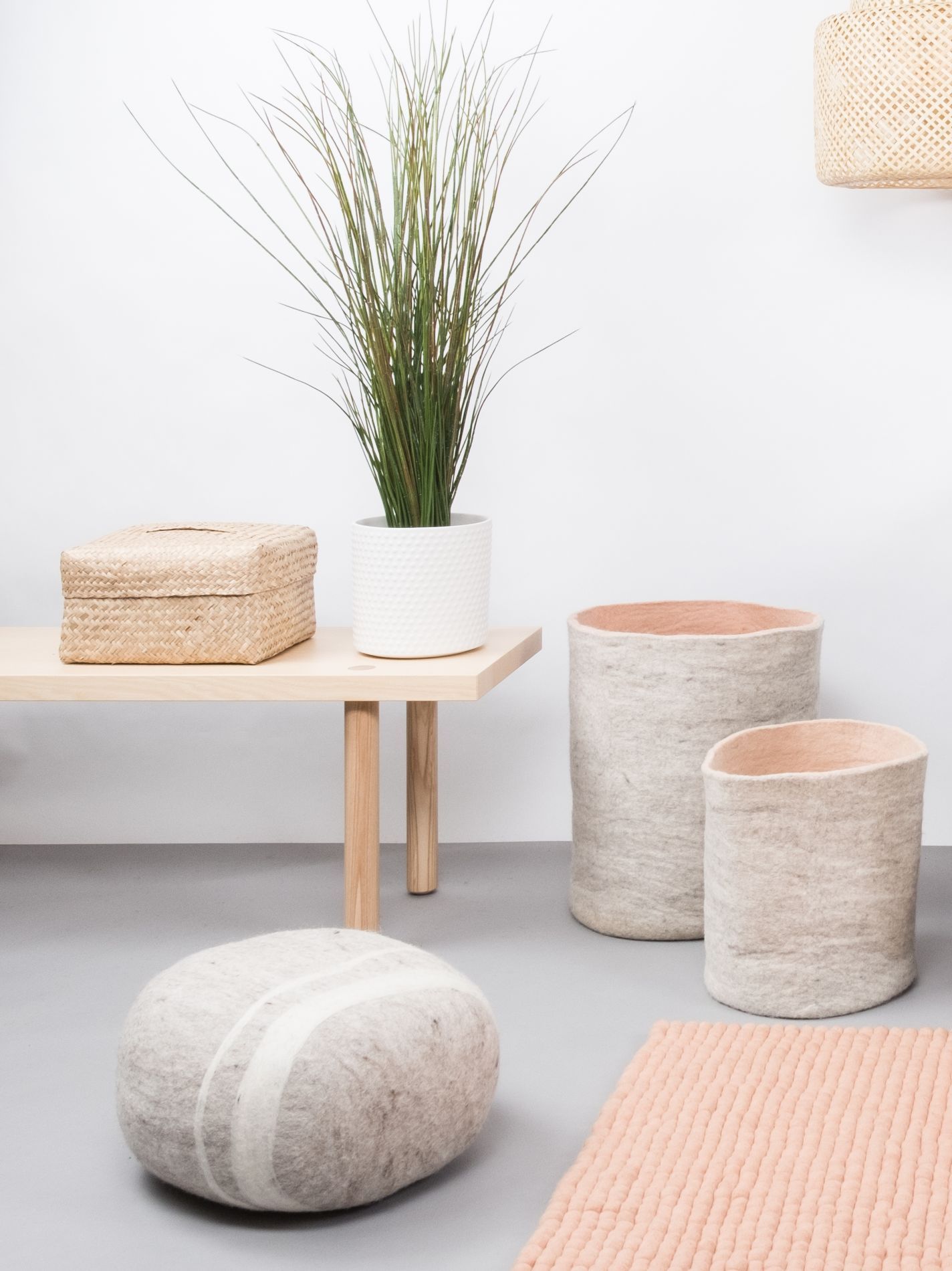 Felt basket L Béla myfelt